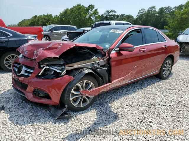 55SWF4KB8HU232842 MERCEDES-BENZ C-CLASS 2017