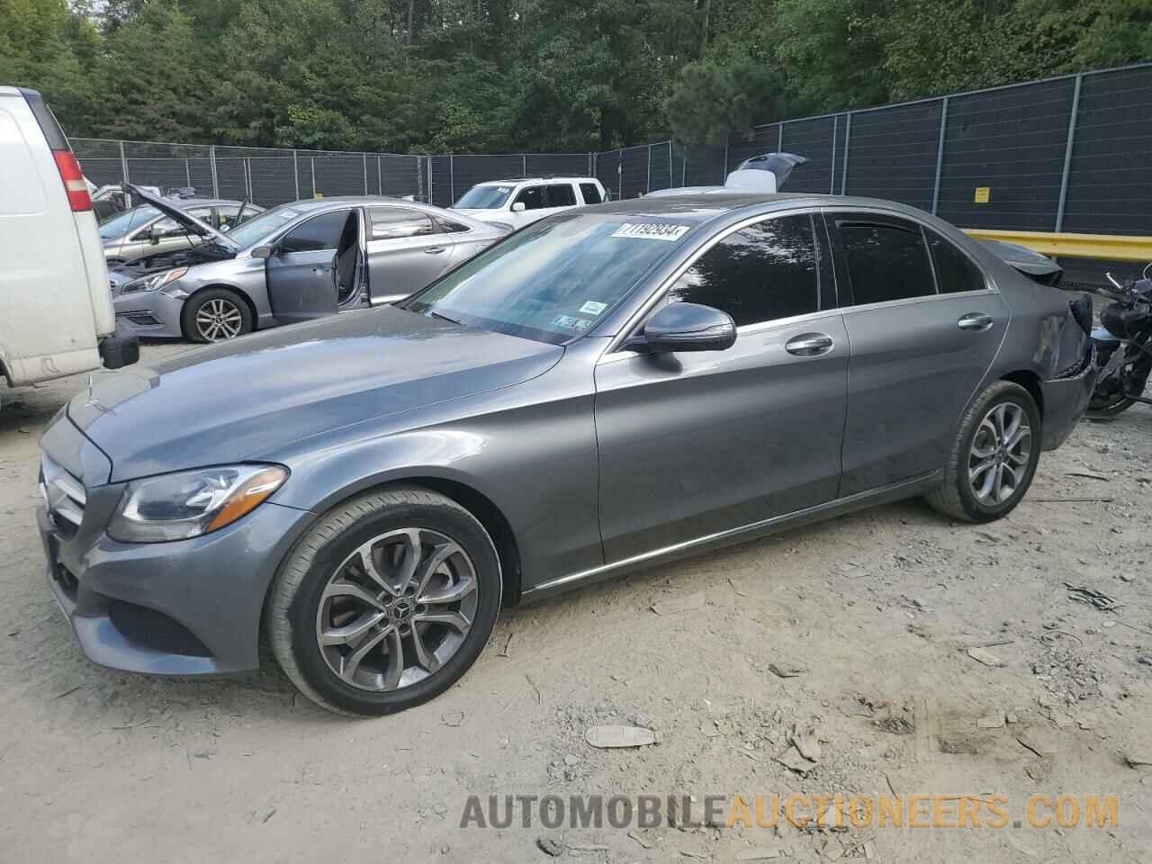 55SWF4KB8JU242471 MERCEDES-BENZ C-CLASS 2018