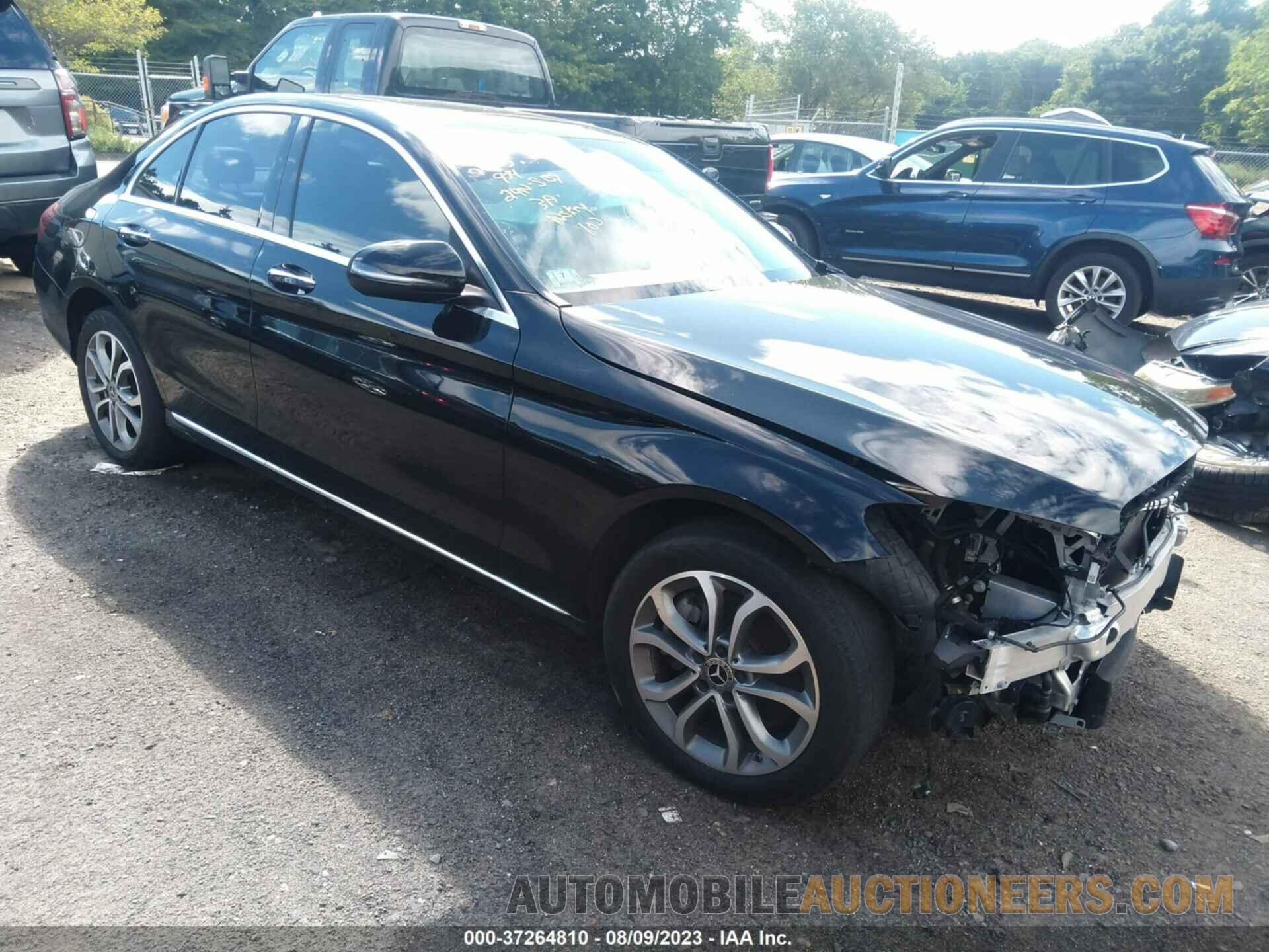 55SWF4KB8JU242518 MERCEDES-BENZ C-CLASS 2018