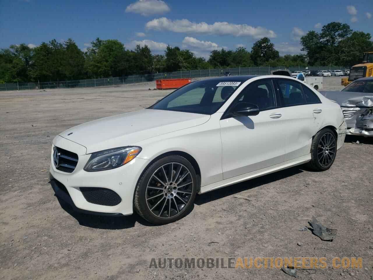 55SWF4KB8JU245757 MERCEDES-BENZ C-CLASS 2018