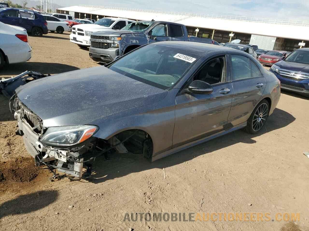 55SWF4KB8JU247282 MERCEDES-BENZ C-CLASS 2018