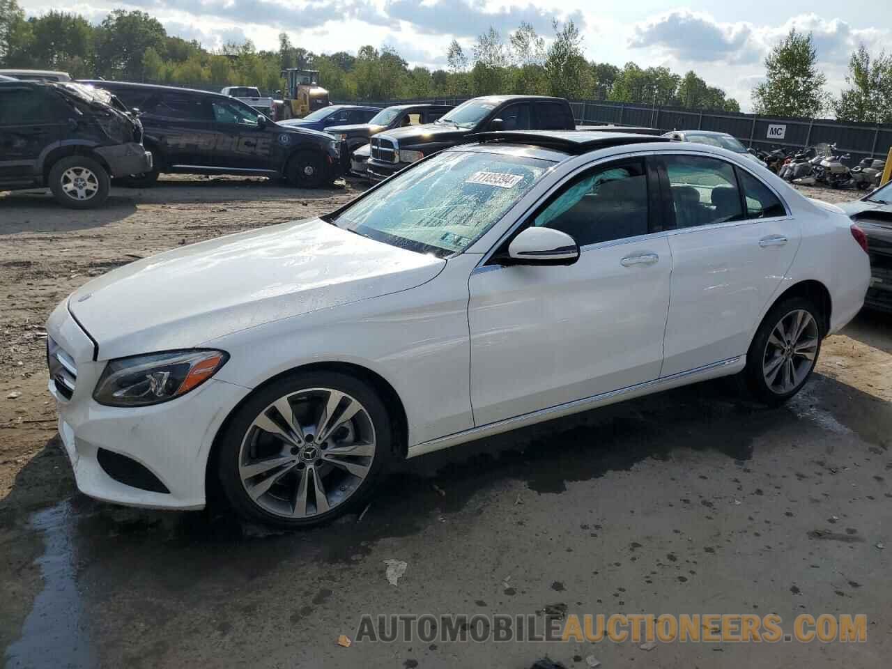 55SWF4KB8JU248660 MERCEDES-BENZ C-CLASS 2018