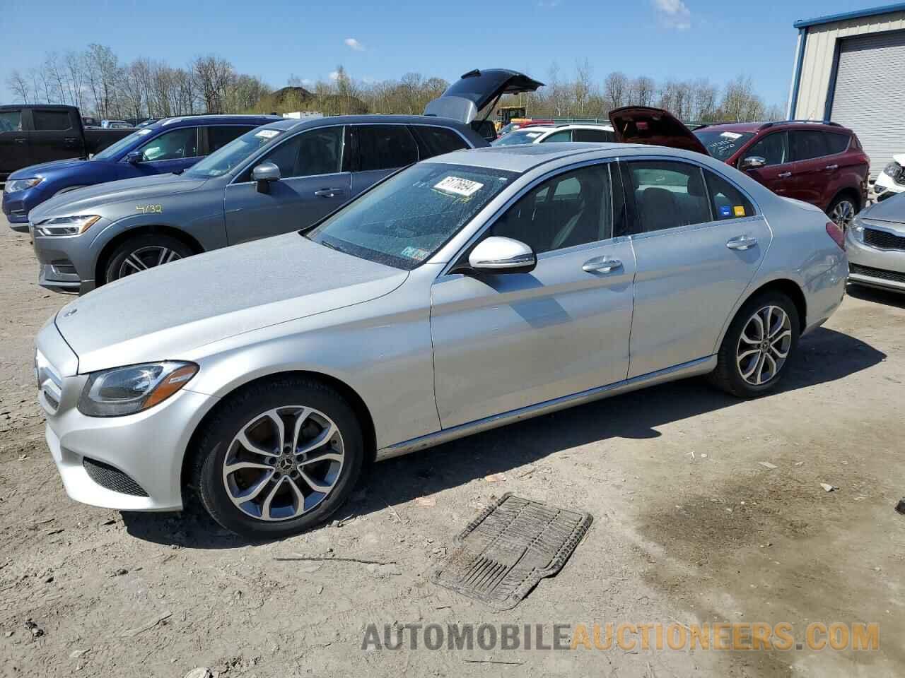 55SWF4KB8JU252028 MERCEDES-BENZ C-CLASS 2018