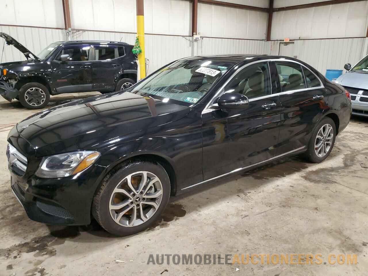 55SWF4KB8JU253342 MERCEDES-BENZ C-CLASS 2018