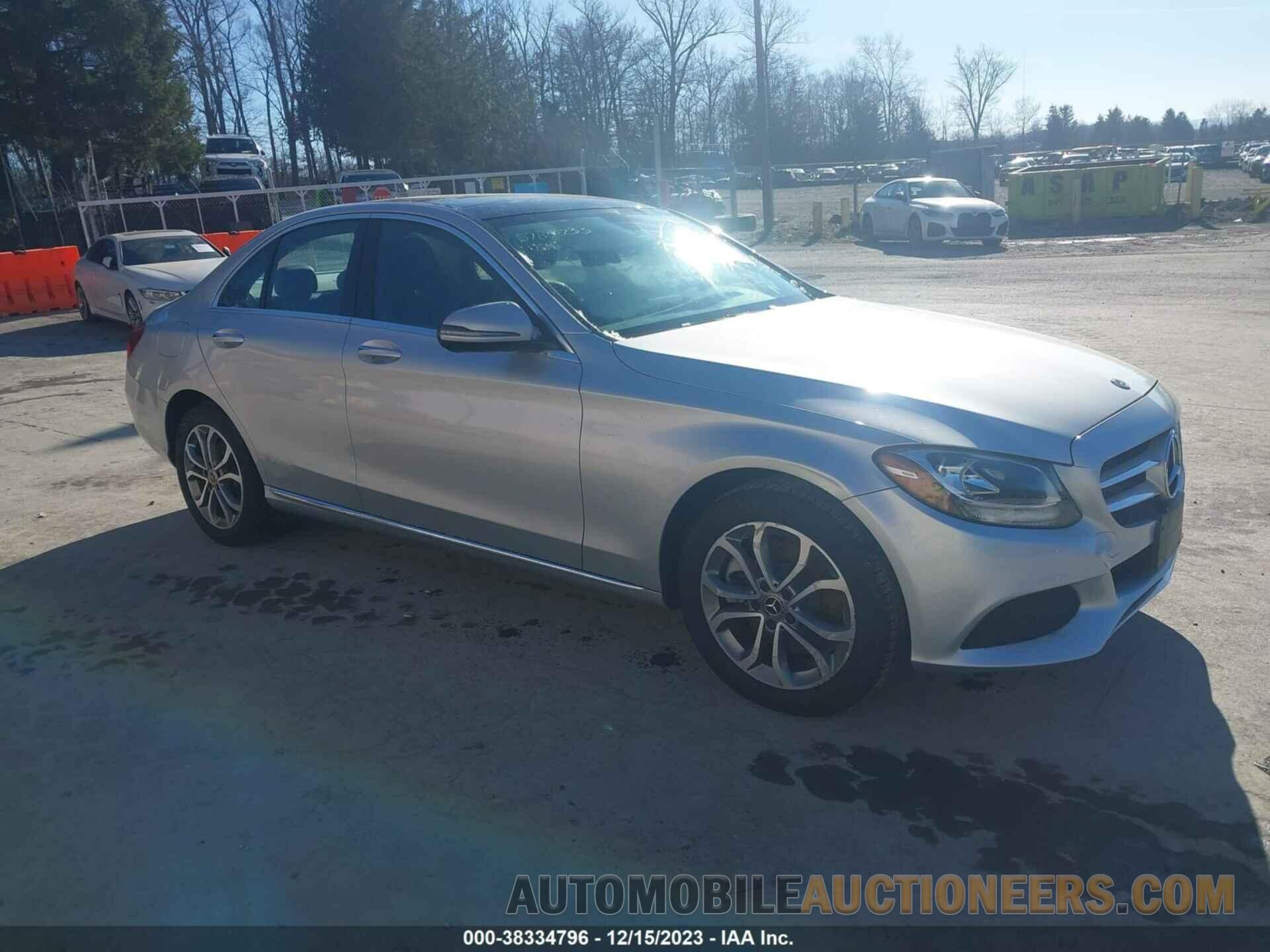 55SWF4KB8JU259285 MERCEDES-BENZ C 300 2018