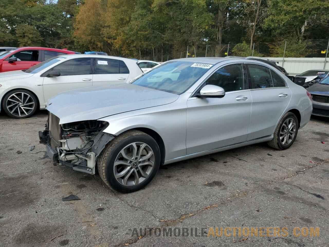 55SWF4KB8JU259481 MERCEDES-BENZ C-CLASS 2018