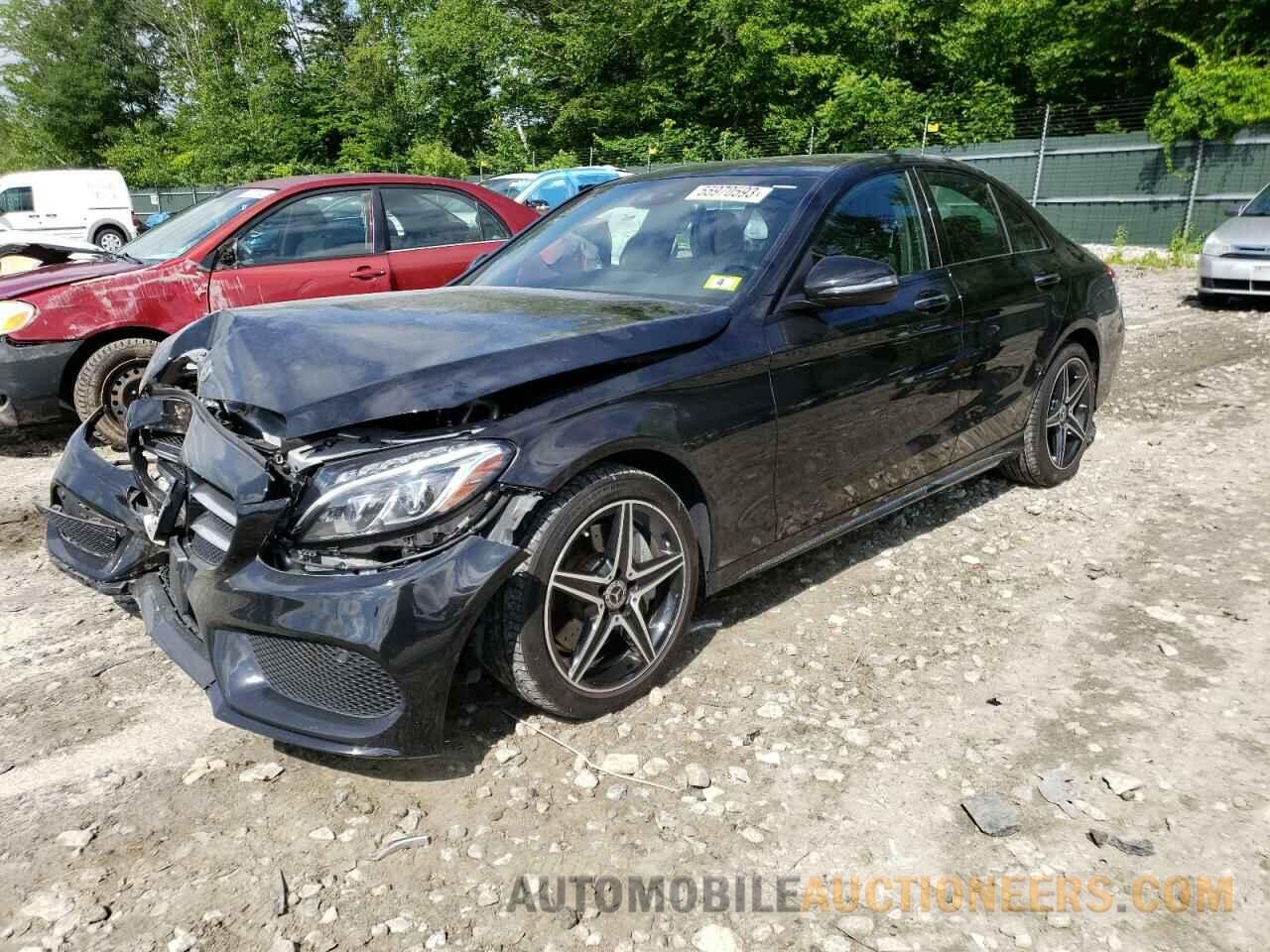 55SWF4KB8JU263174 MERCEDES-BENZ C-CLASS 2018