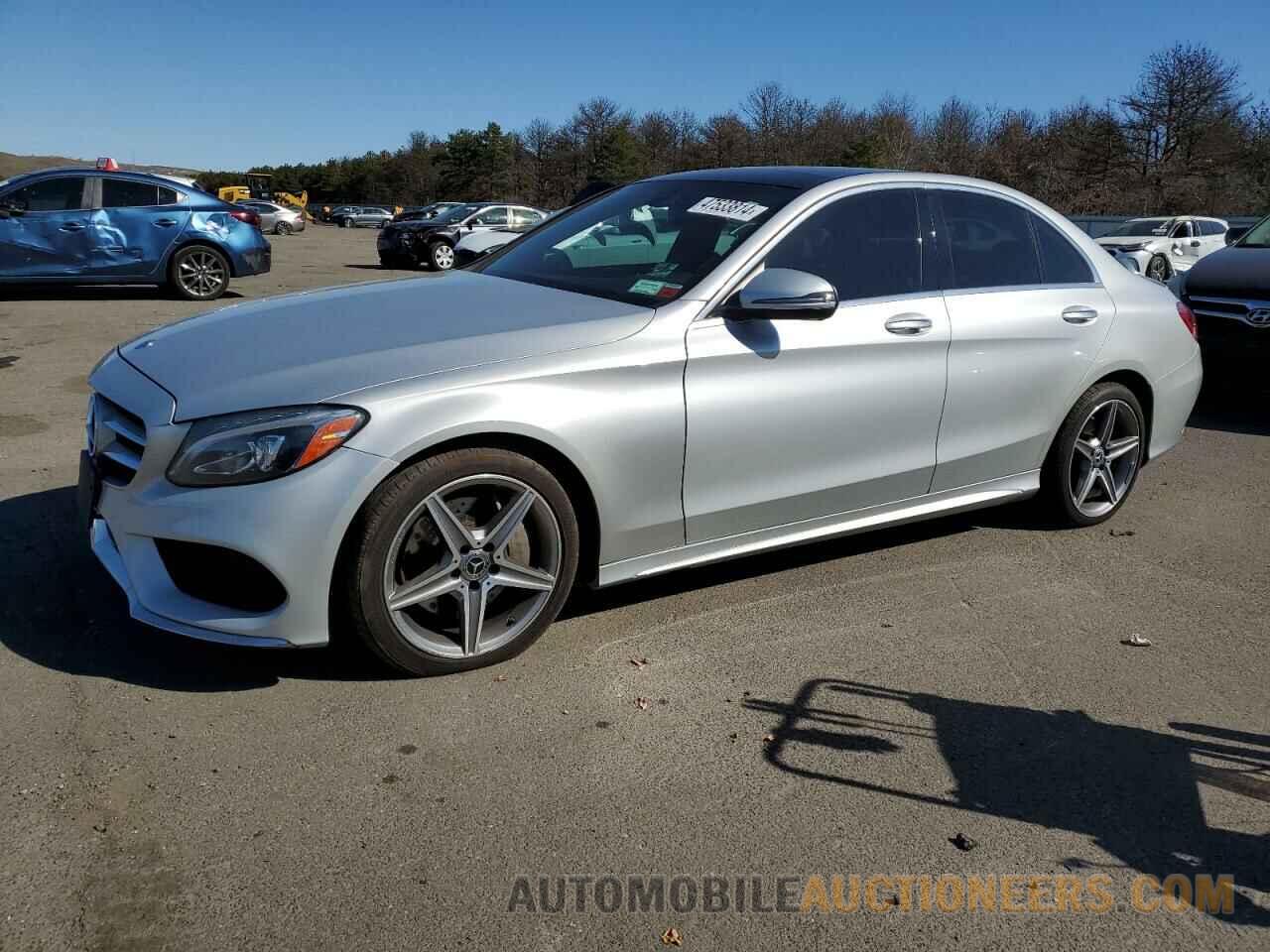 55SWF4KB8JU265748 MERCEDES-BENZ C-CLASS 2018