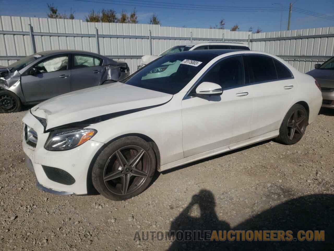 55SWF4KB8JU271324 MERCEDES-BENZ C-CLASS 2018