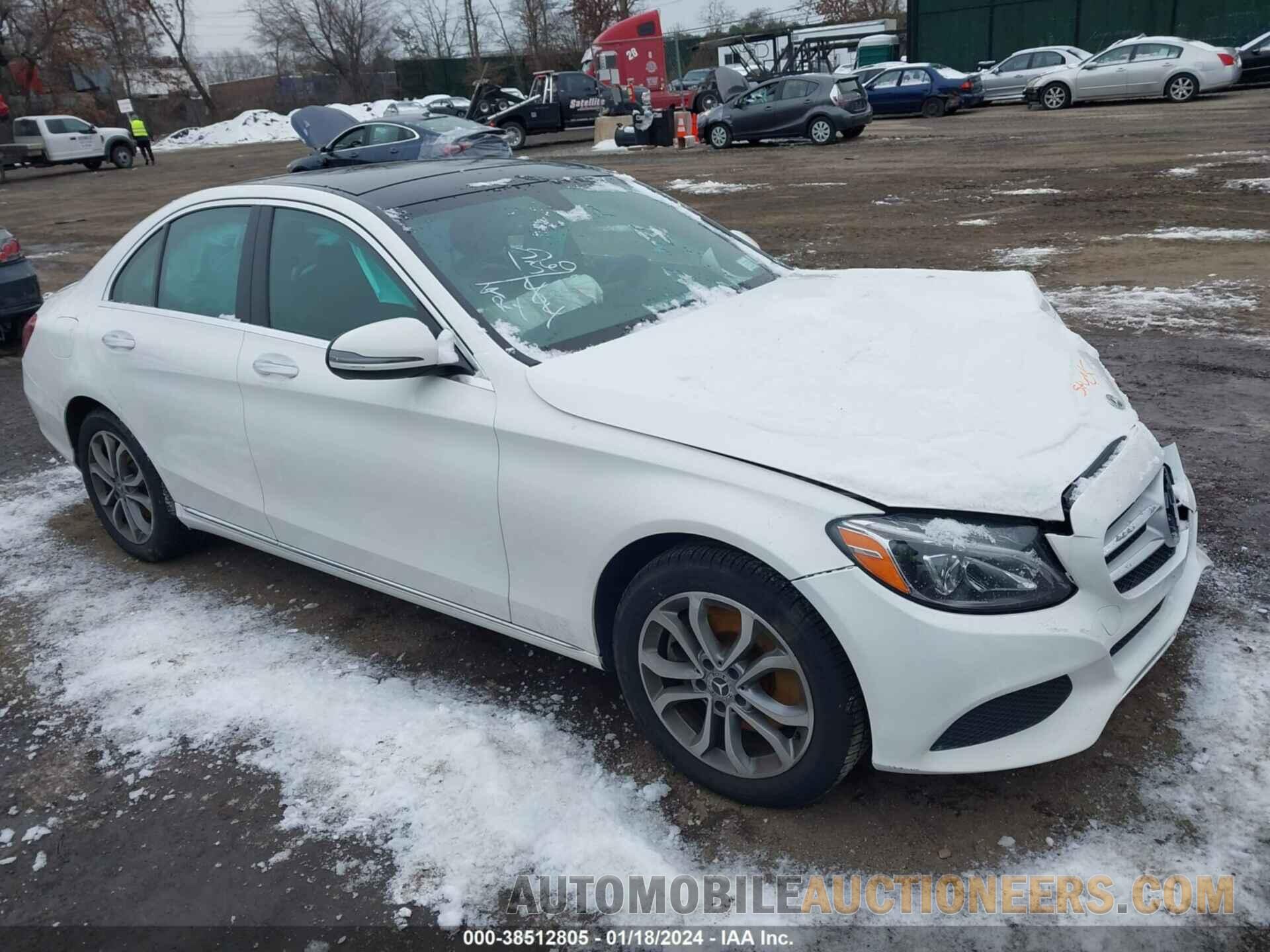 55SWF4KB8JU277429 MERCEDES-BENZ C 2018