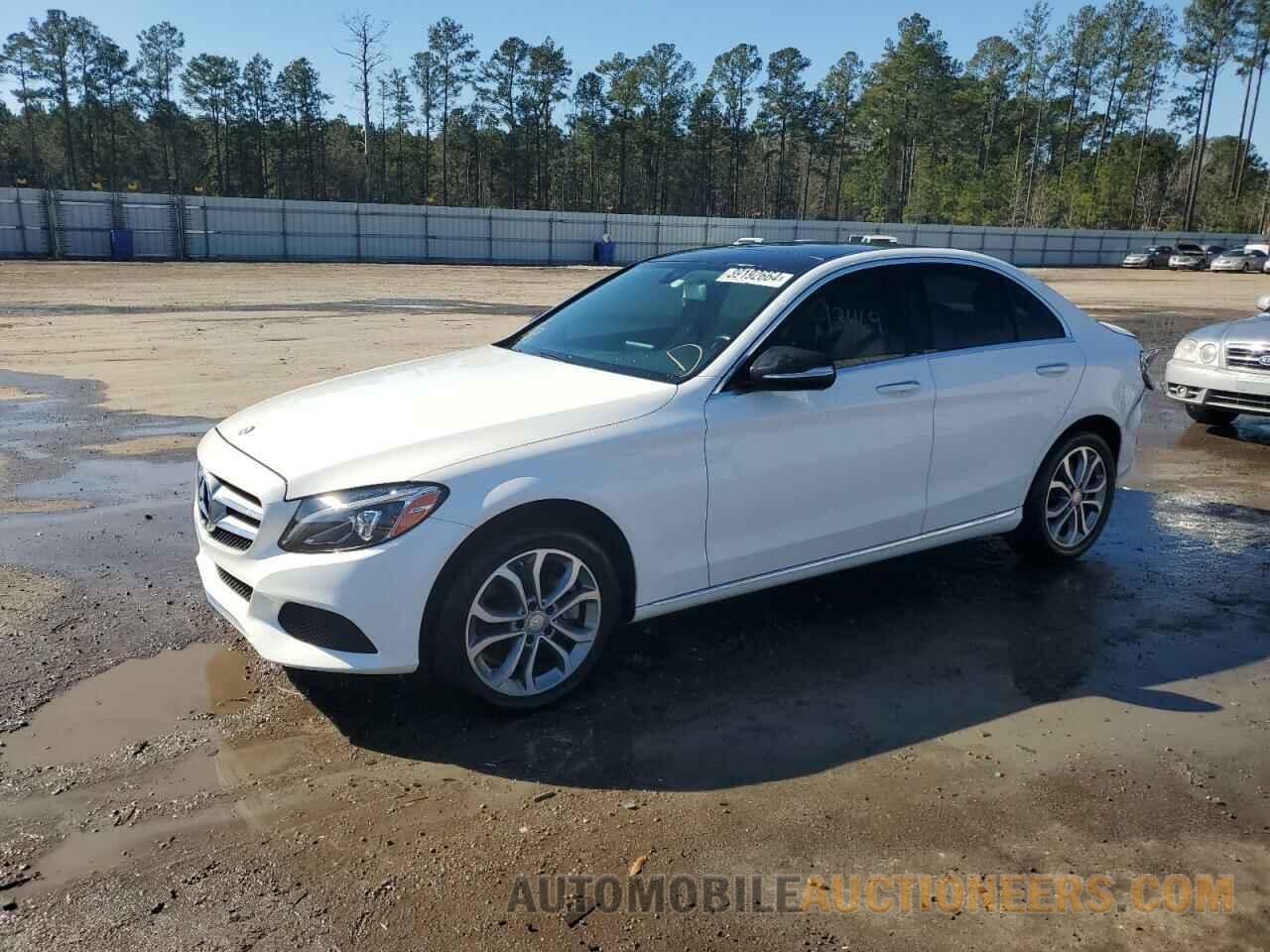 55SWF4KB9FU001736 MERCEDES-BENZ C-CLASS 2015