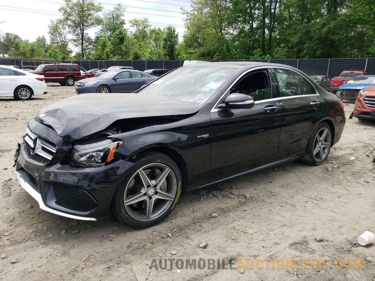 55SWF4KB9FU002420 MERCEDES-BENZ C-CLASS 2015