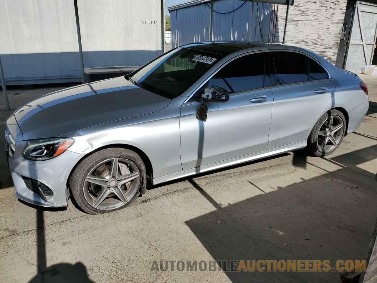 55SWF4KB9FU002434 MERCEDES-BENZ C-CLASS 2015