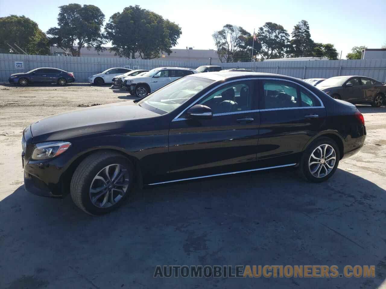 55SWF4KB9FU002577 MERCEDES-BENZ C-CLASS 2015