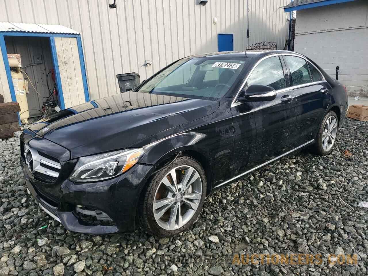 55SWF4KB9FU002739 MERCEDES-BENZ C-CLASS 2015