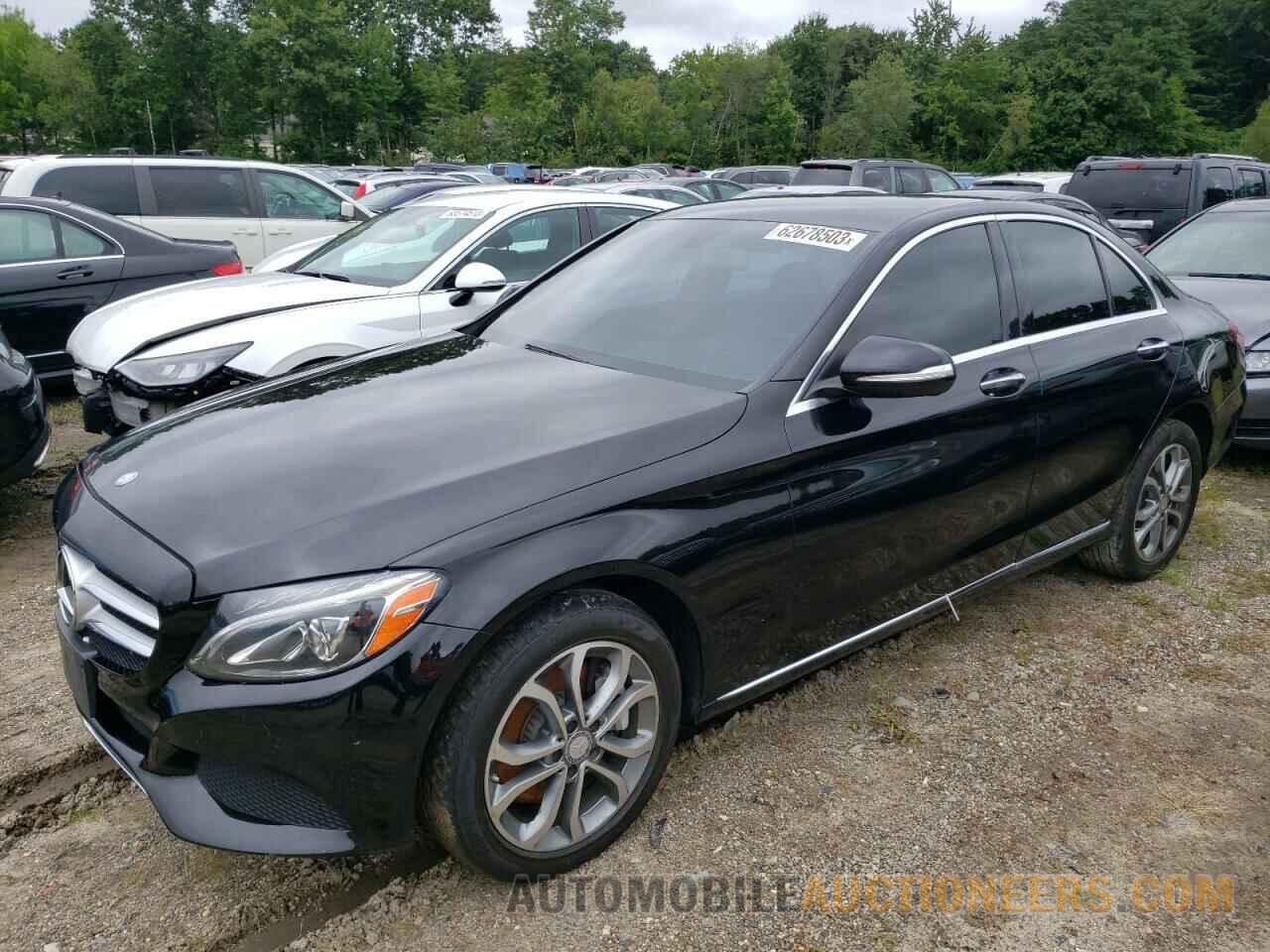 55SWF4KB9FU002854 MERCEDES-BENZ C-CLASS 2015