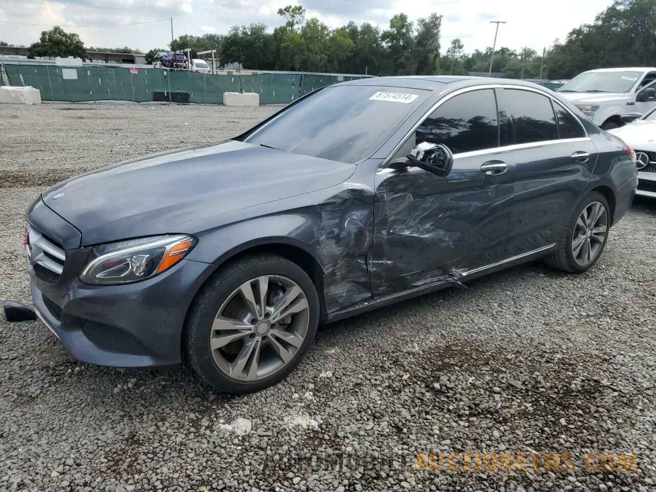 55SWF4KB9FU002899 MERCEDES-BENZ C-CLASS 2015