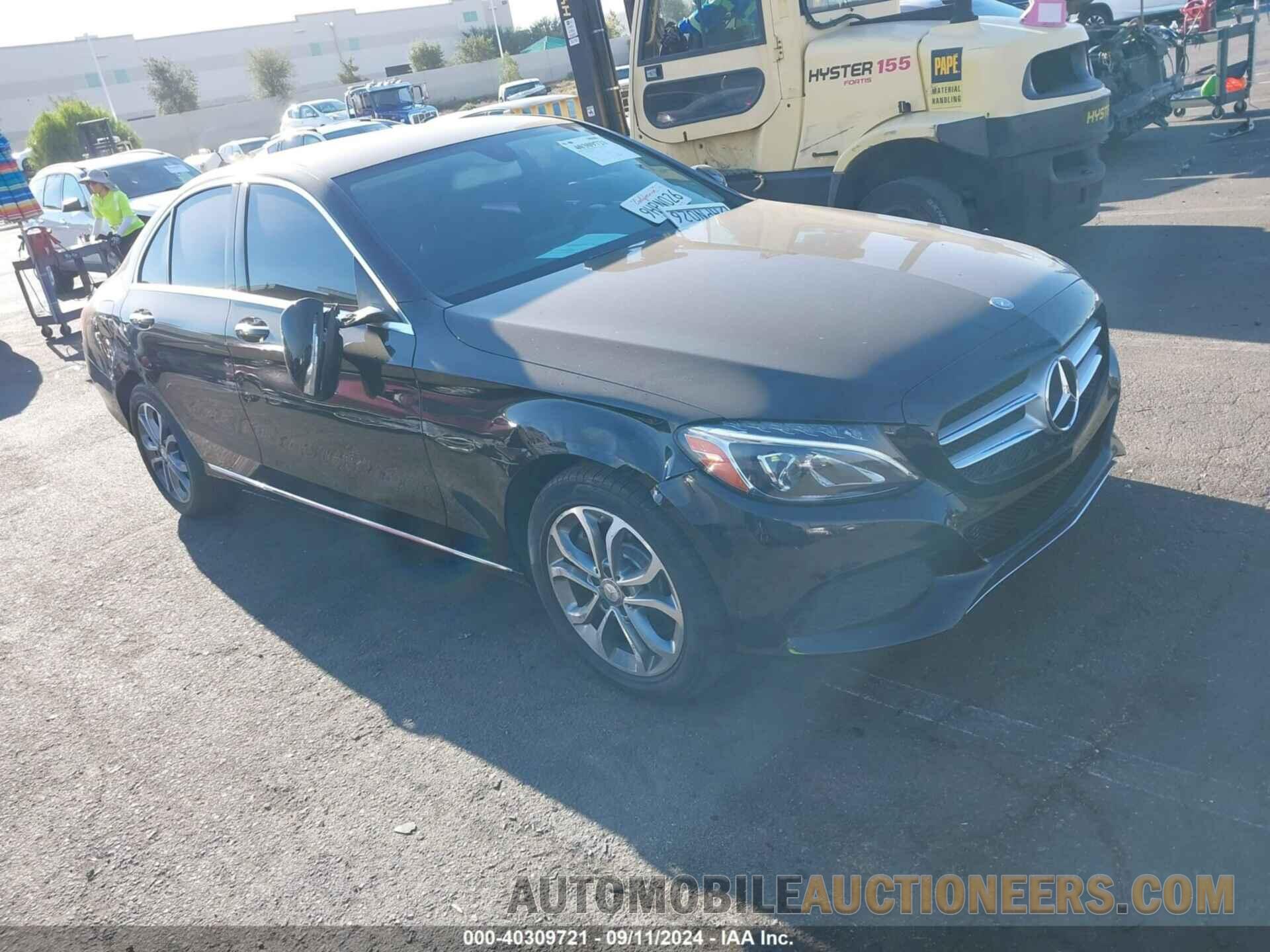 55SWF4KB9FU003311 MERCEDES-BENZ C 300 2015