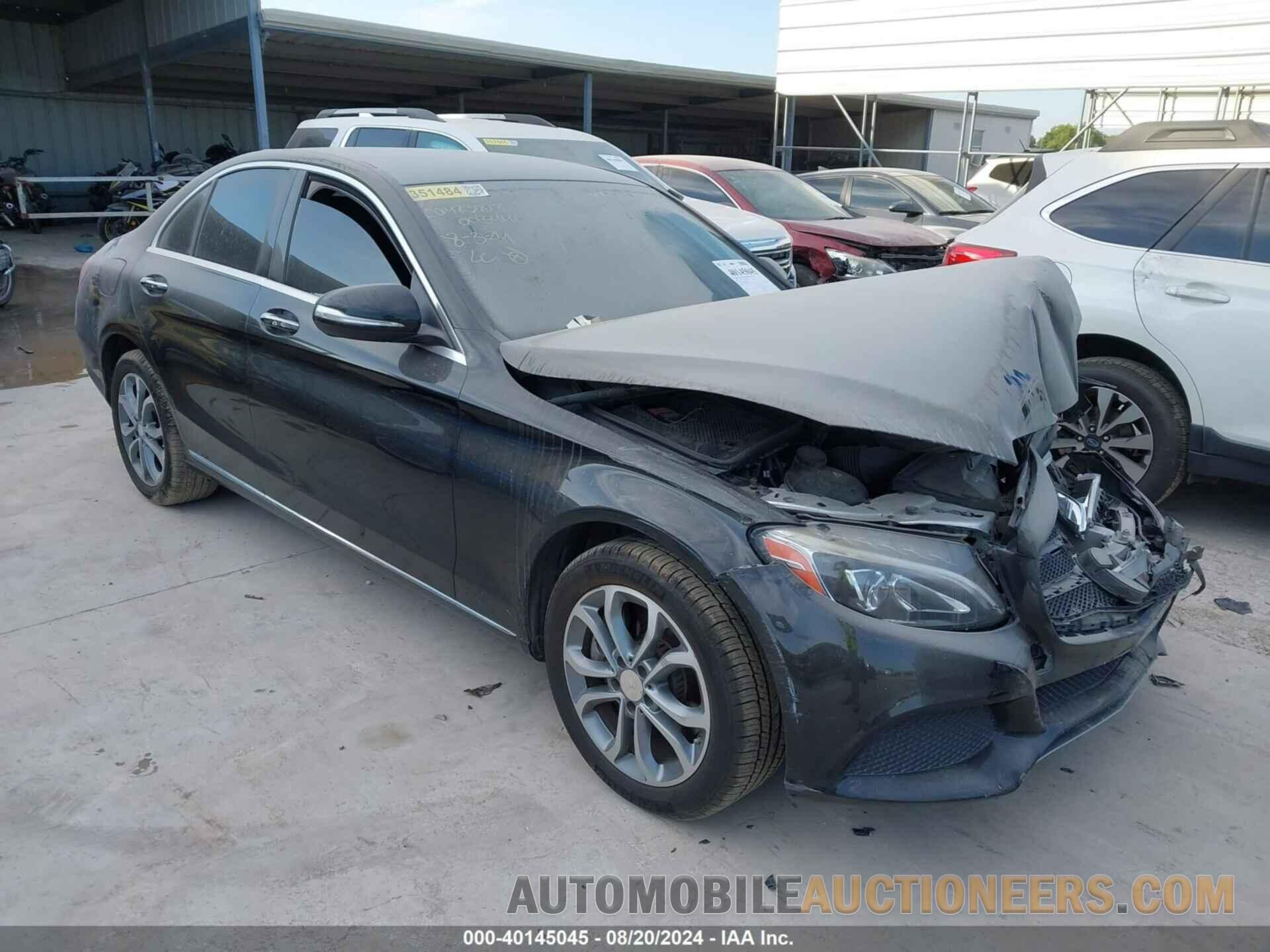 55SWF4KB9FU003440 MERCEDES-BENZ C 300 2015