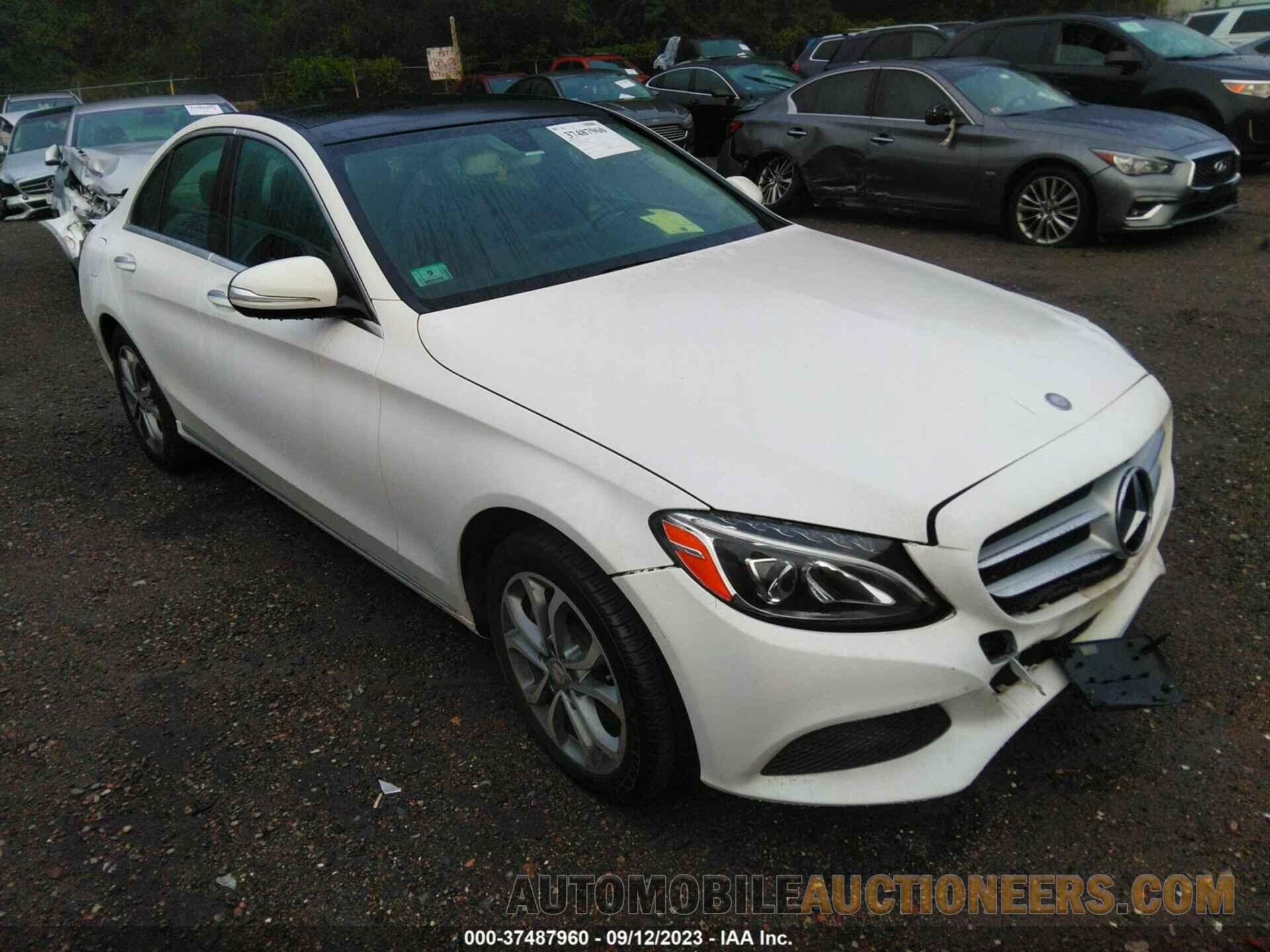 55SWF4KB9FU005768 MERCEDES-BENZ C-CLASS 2015