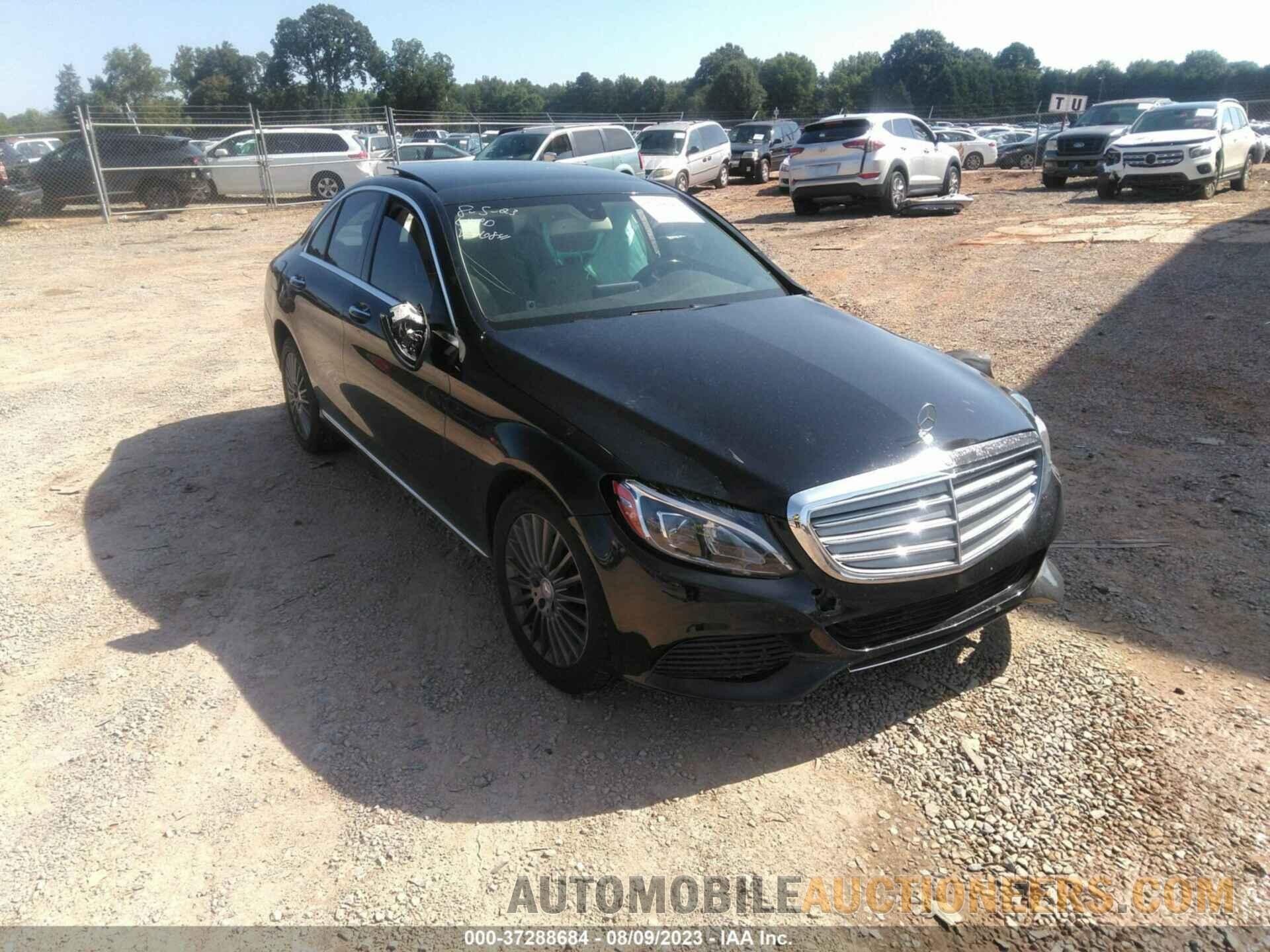 55SWF4KB9FU006841 MERCEDES-BENZ C-CLASS 2015