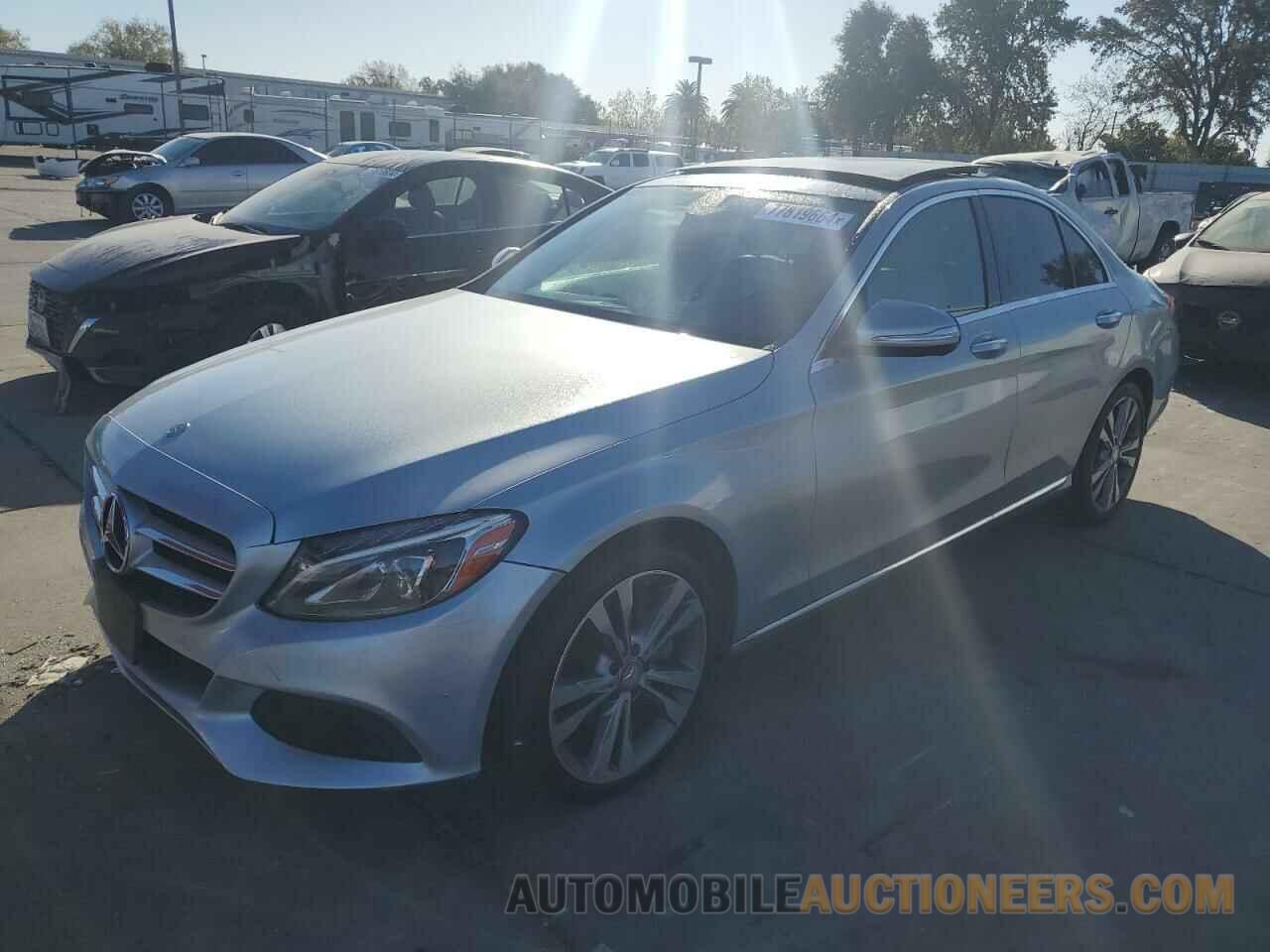 55SWF4KB9FU008234 MERCEDES-BENZ C-CLASS 2015