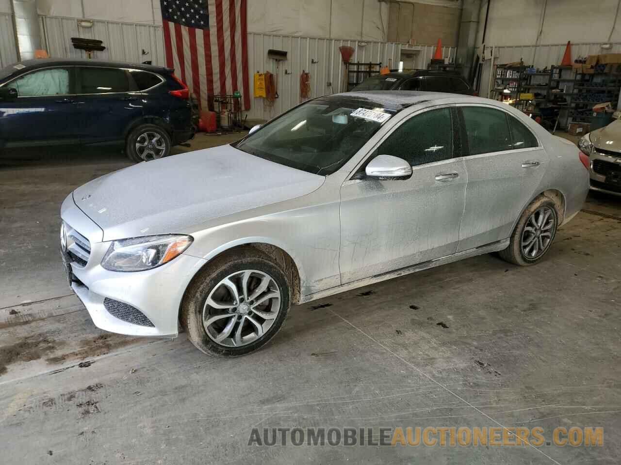 55SWF4KB9FU008900 MERCEDES-BENZ C-CLASS 2015