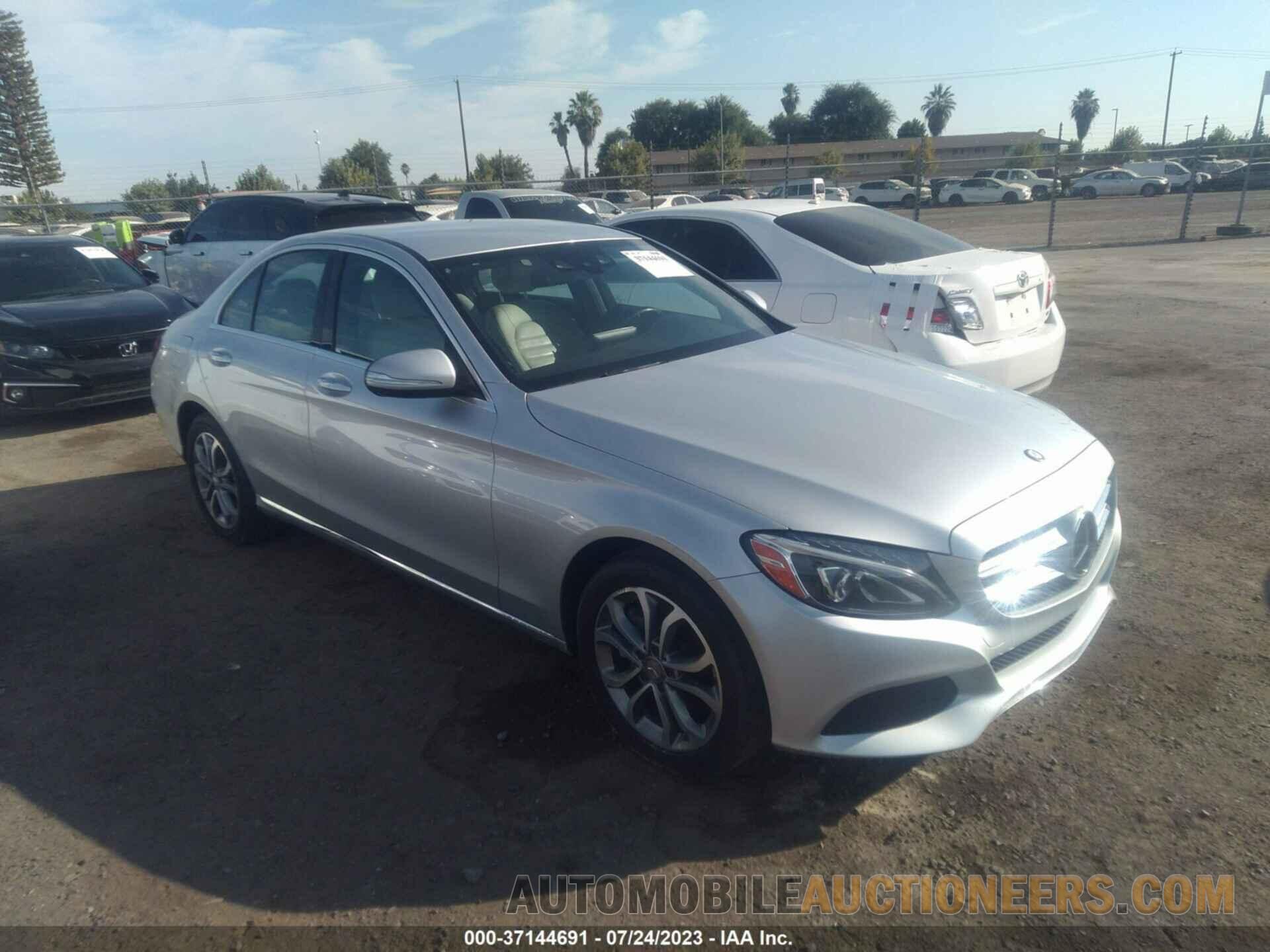 55SWF4KB9FU010243 MERCEDES-BENZ C-CLASS 2015