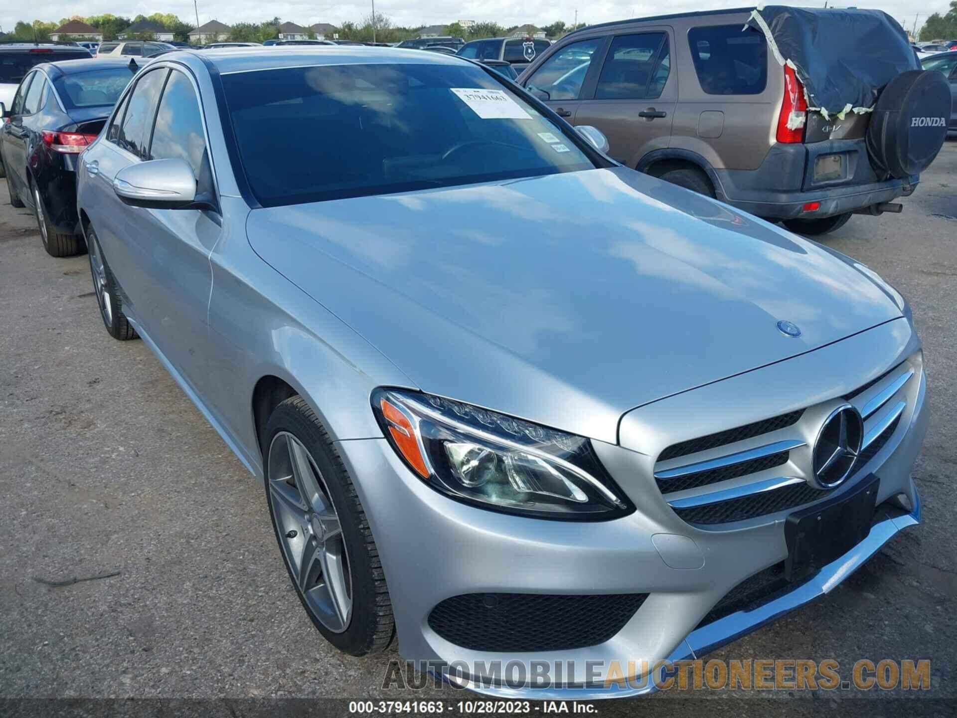 55SWF4KB9FU010596 MERCEDES-BENZ C 300 2015