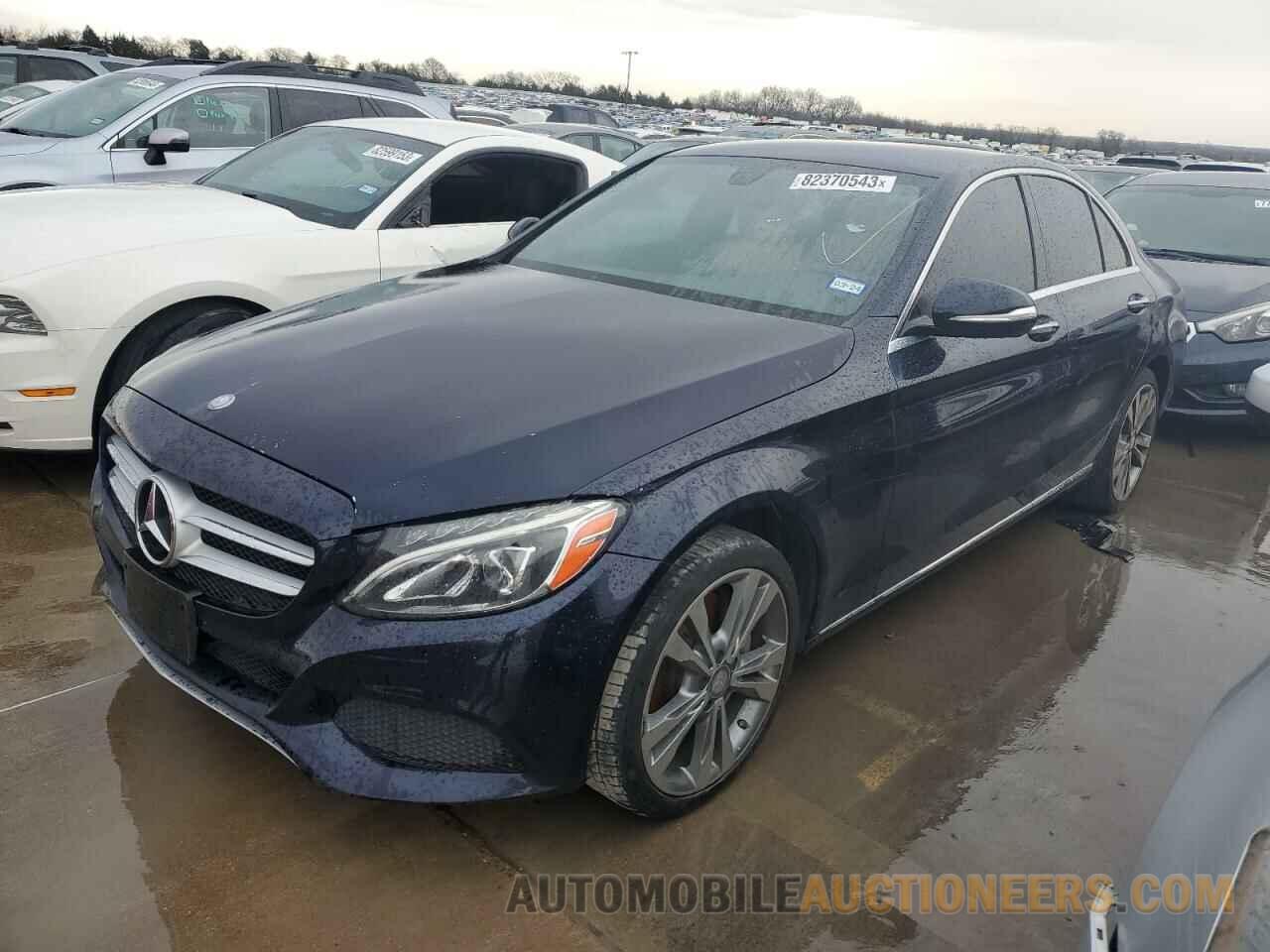 55SWF4KB9FU012834 MERCEDES-BENZ C-CLASS 2015