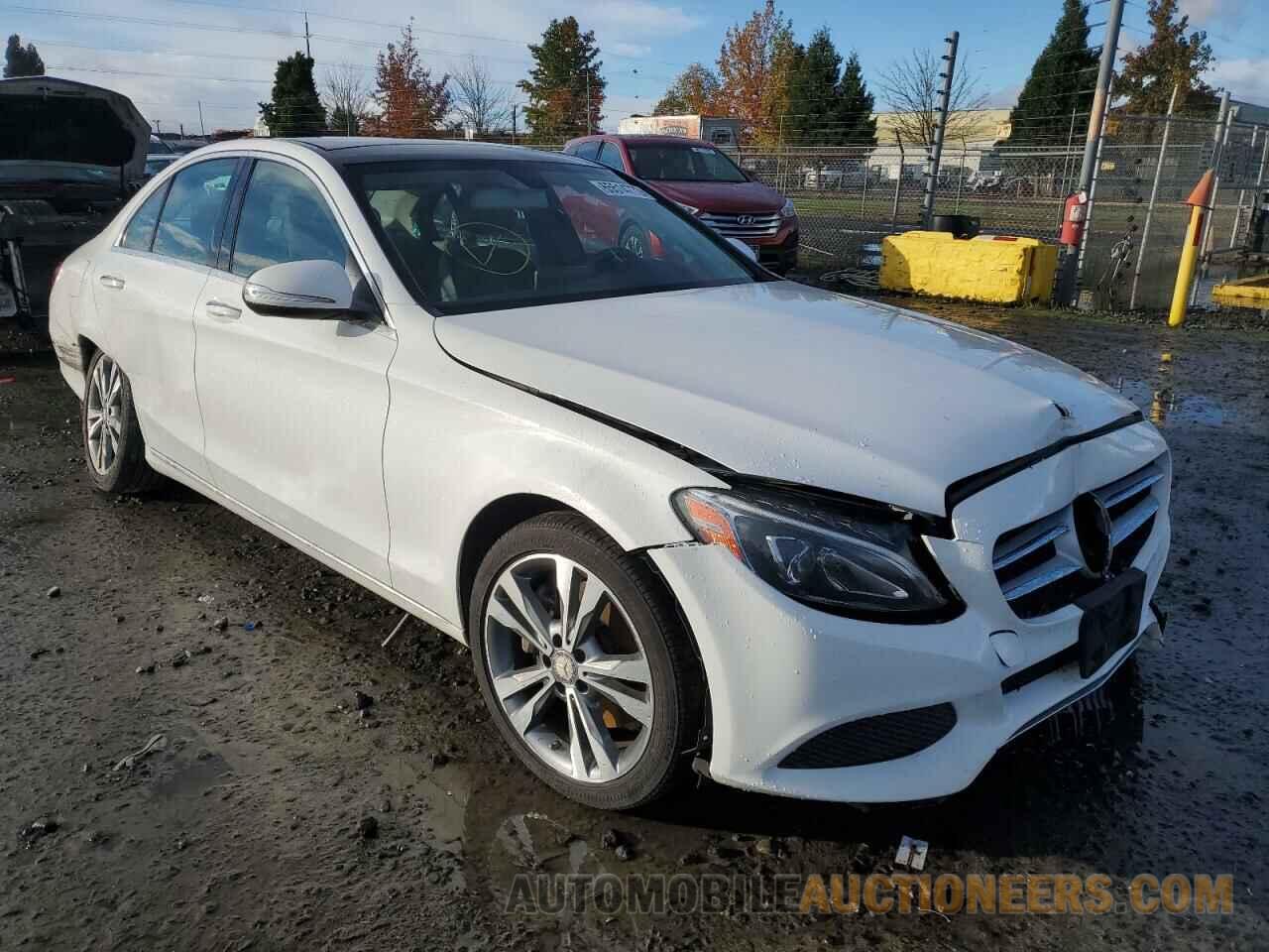 55SWF4KB9FU013319 MERCEDES-BENZ C-CLASS 2015