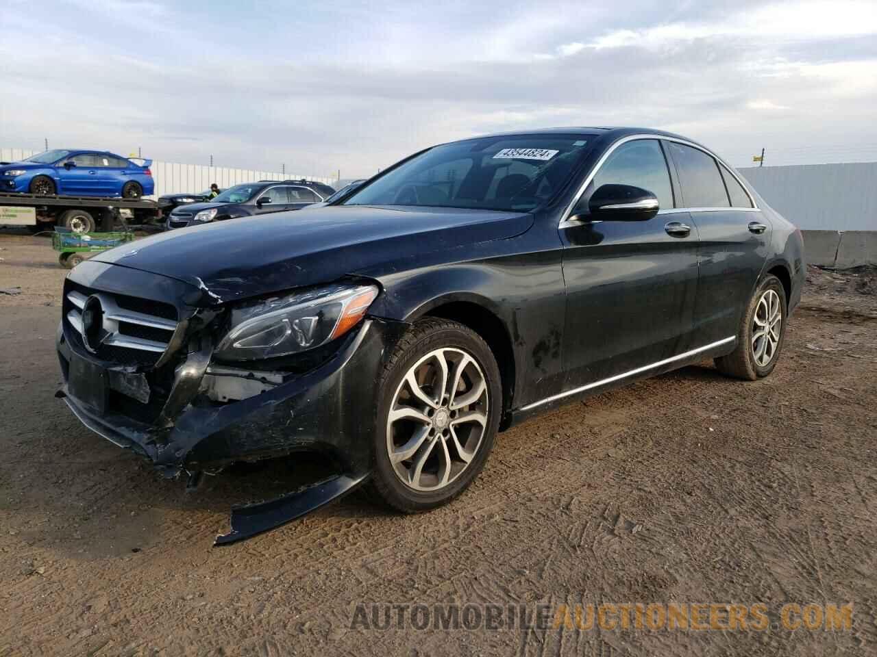 55SWF4KB9FU013997 MERCEDES-BENZ C-CLASS 2015