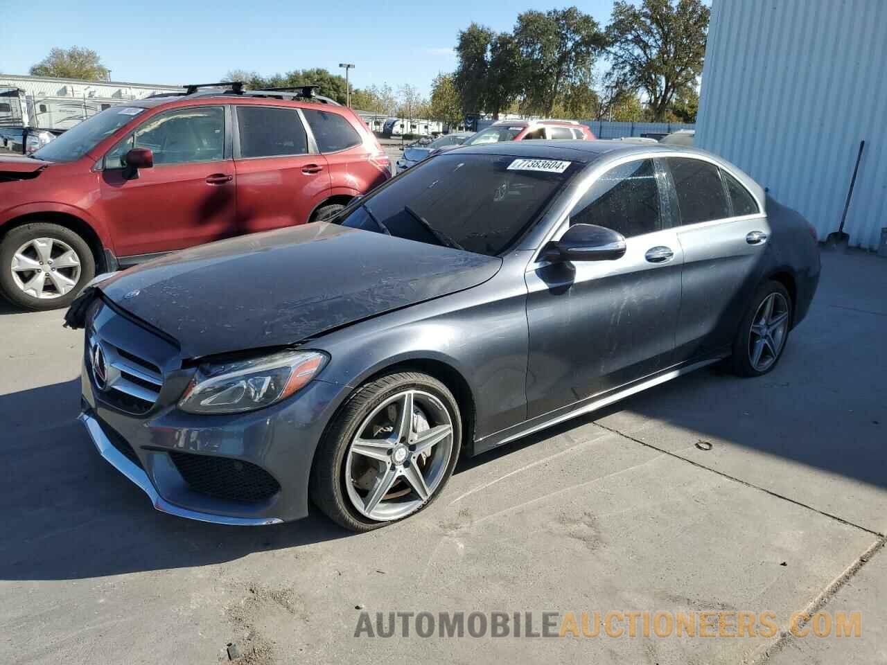 55SWF4KB9FU014017 MERCEDES-BENZ C-CLASS 2015