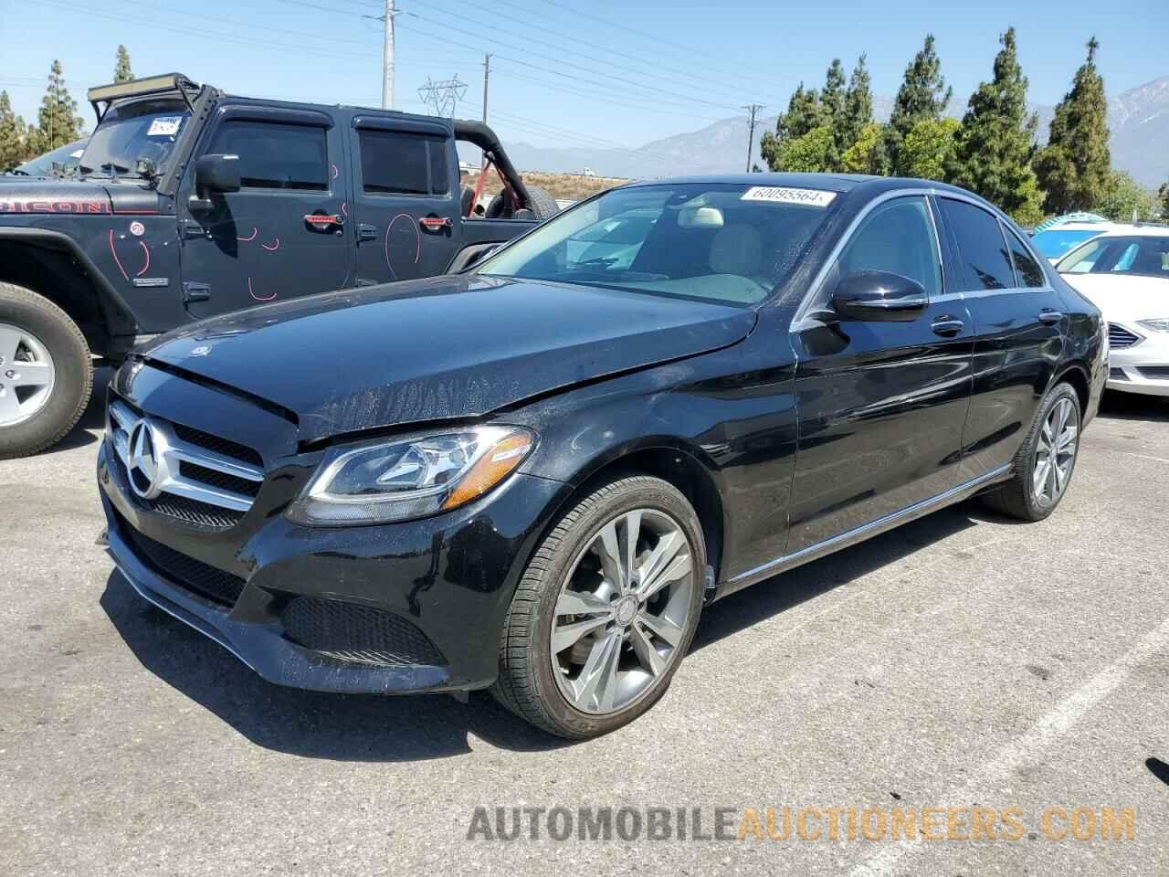 55SWF4KB9FU014518 MERCEDES-BENZ C-CLASS 2015