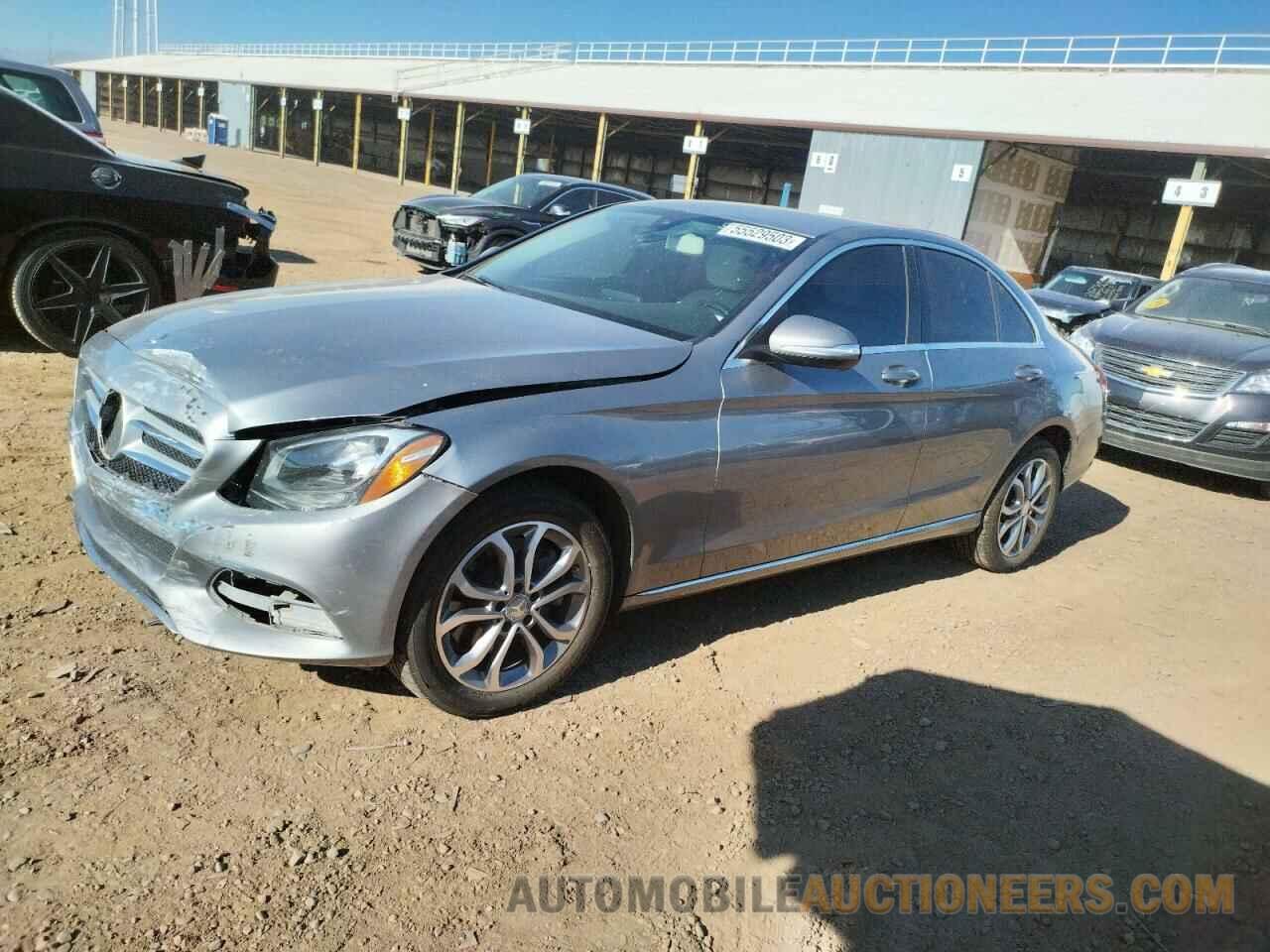 55SWF4KB9FU014633 MERCEDES-BENZ C-CLASS 2015