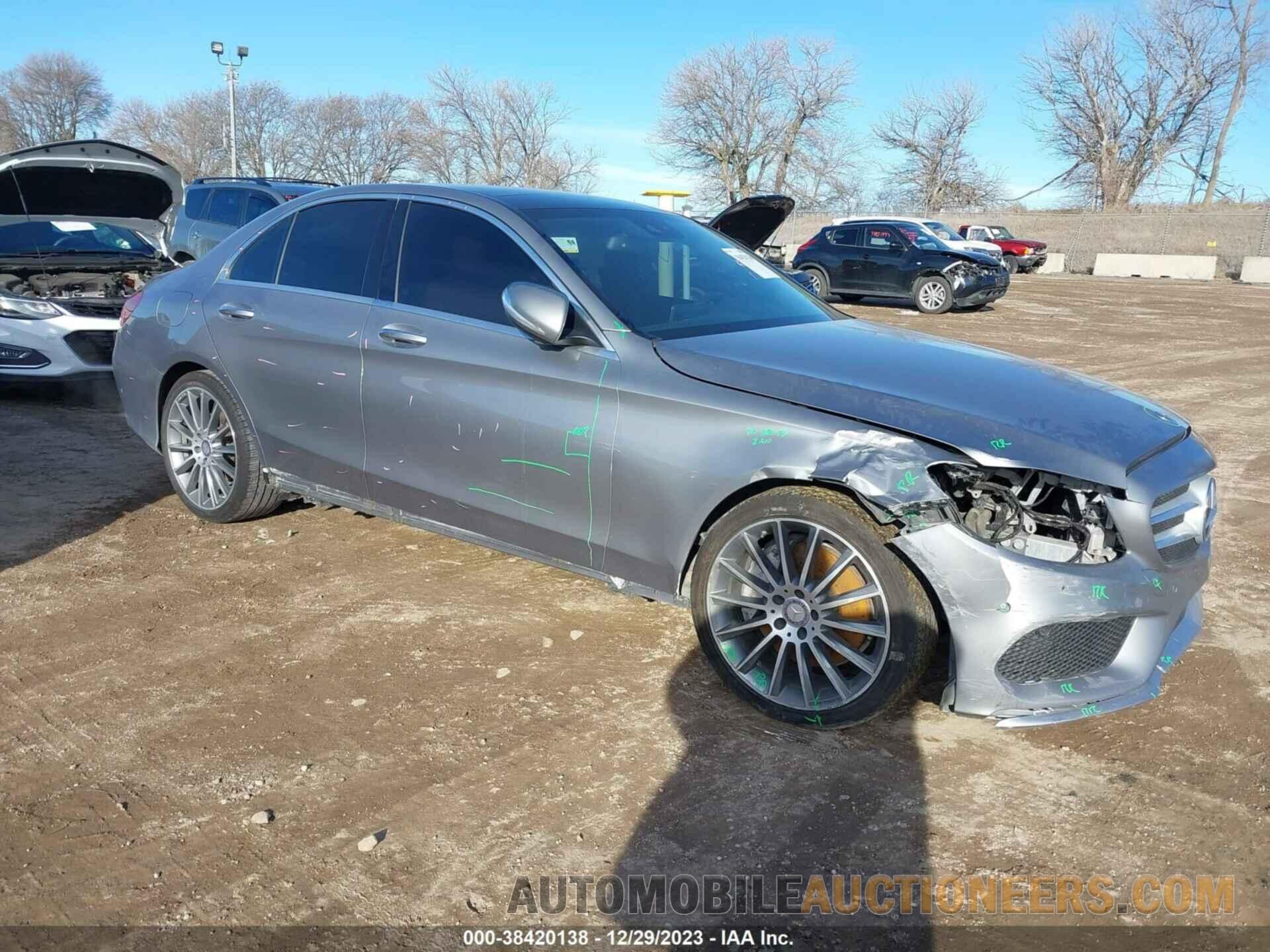 55SWF4KB9FU014910 MERCEDES-BENZ C 300 2015