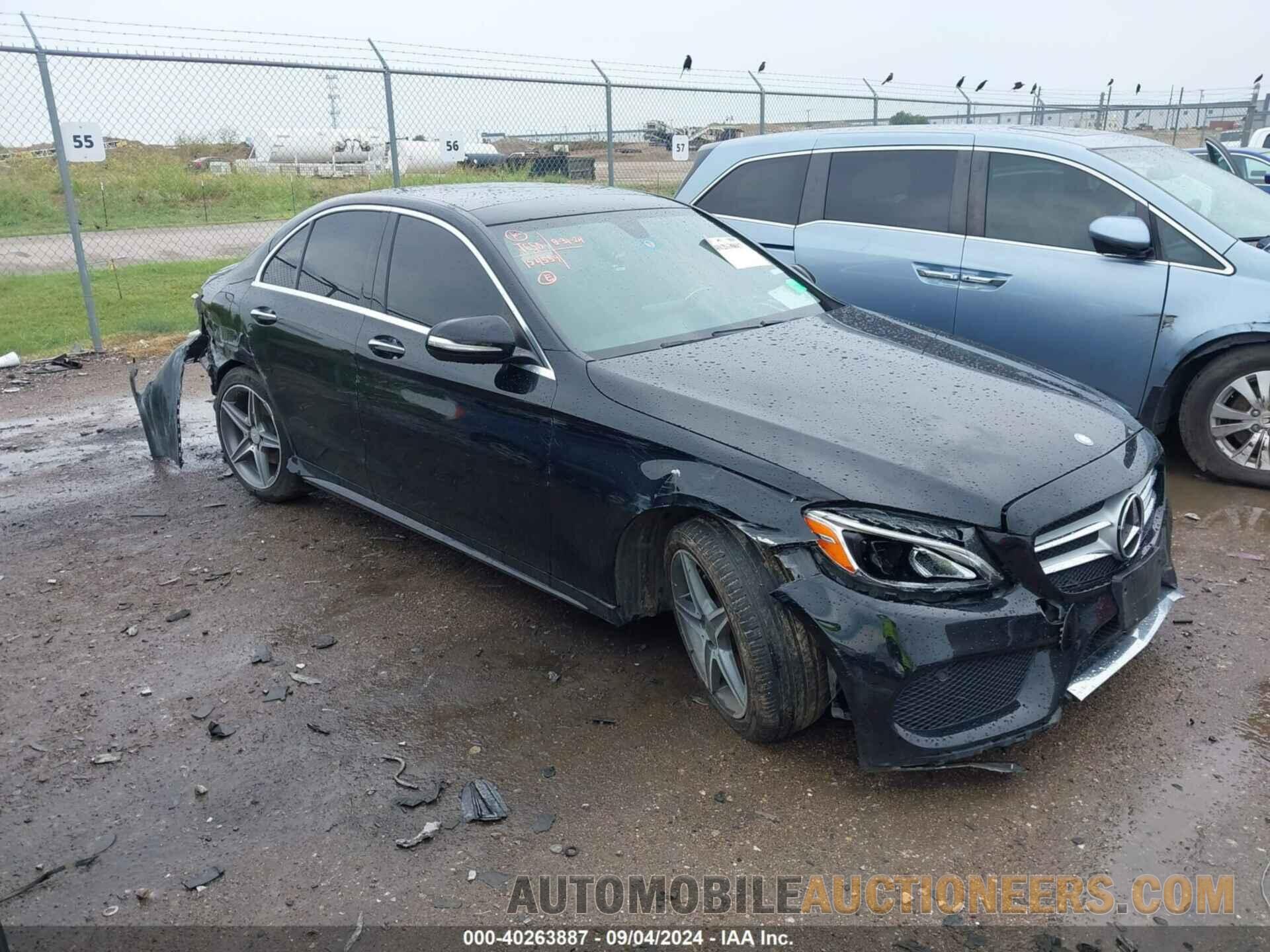 55SWF4KB9FU015779 MERCEDES-BENZ C 2015