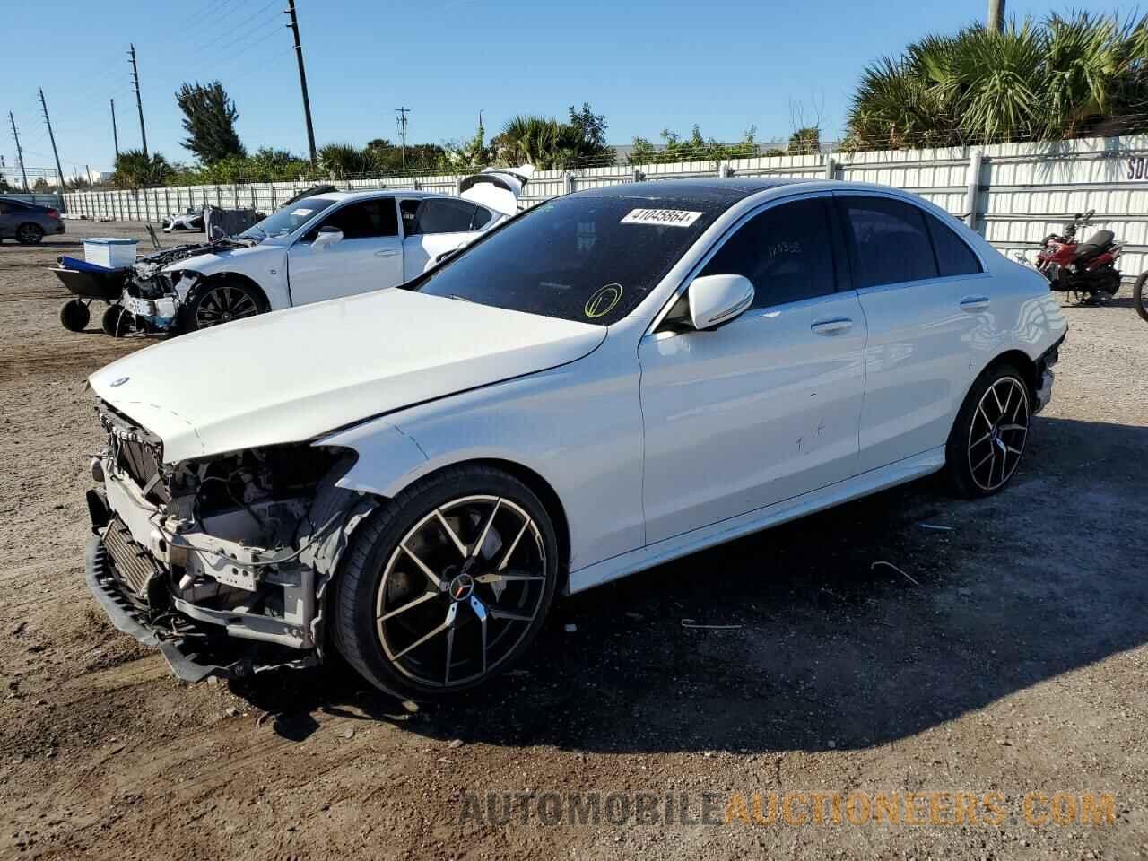 55SWF4KB9FU019413 MERCEDES-BENZ C-CLASS 2015