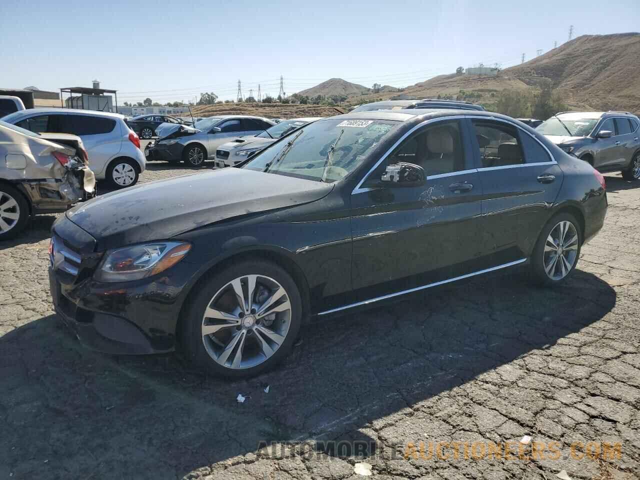 55SWF4KB9FU021713 MERCEDES-BENZ C-CLASS 2015