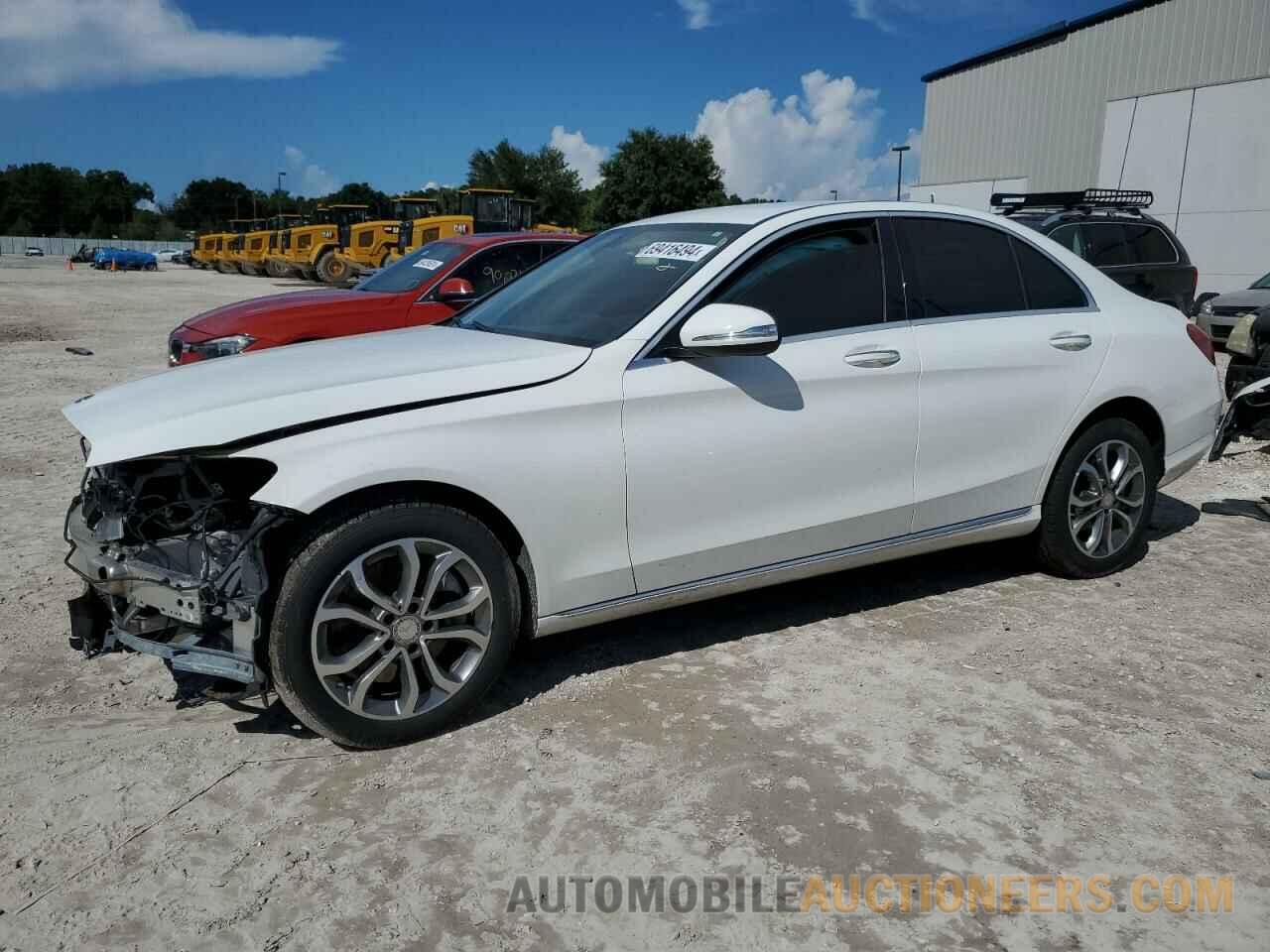 55SWF4KB9FU022215 MERCEDES-BENZ C-CLASS 2015