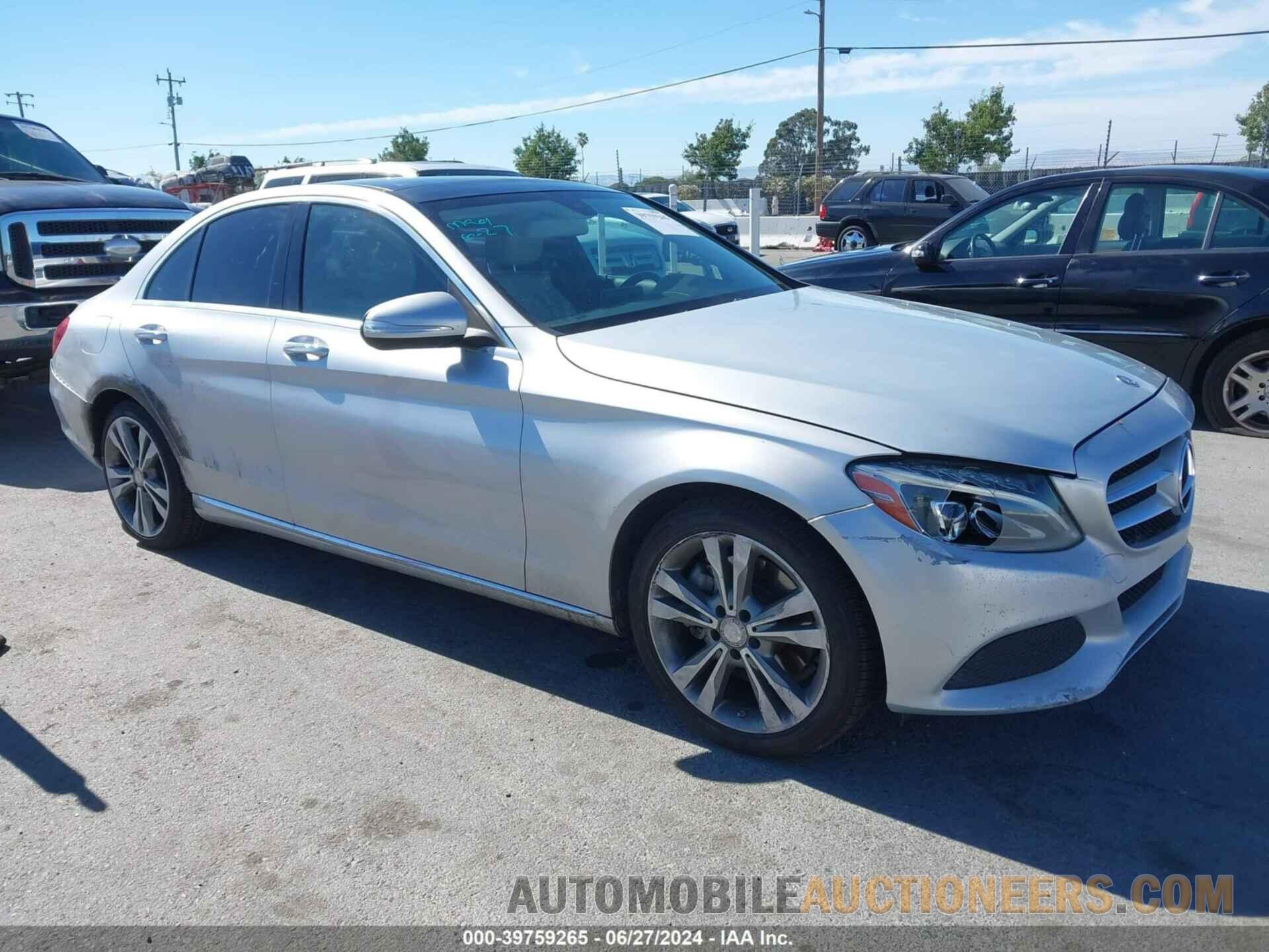 55SWF4KB9FU022523 MERCEDES-BENZ C 300 2015