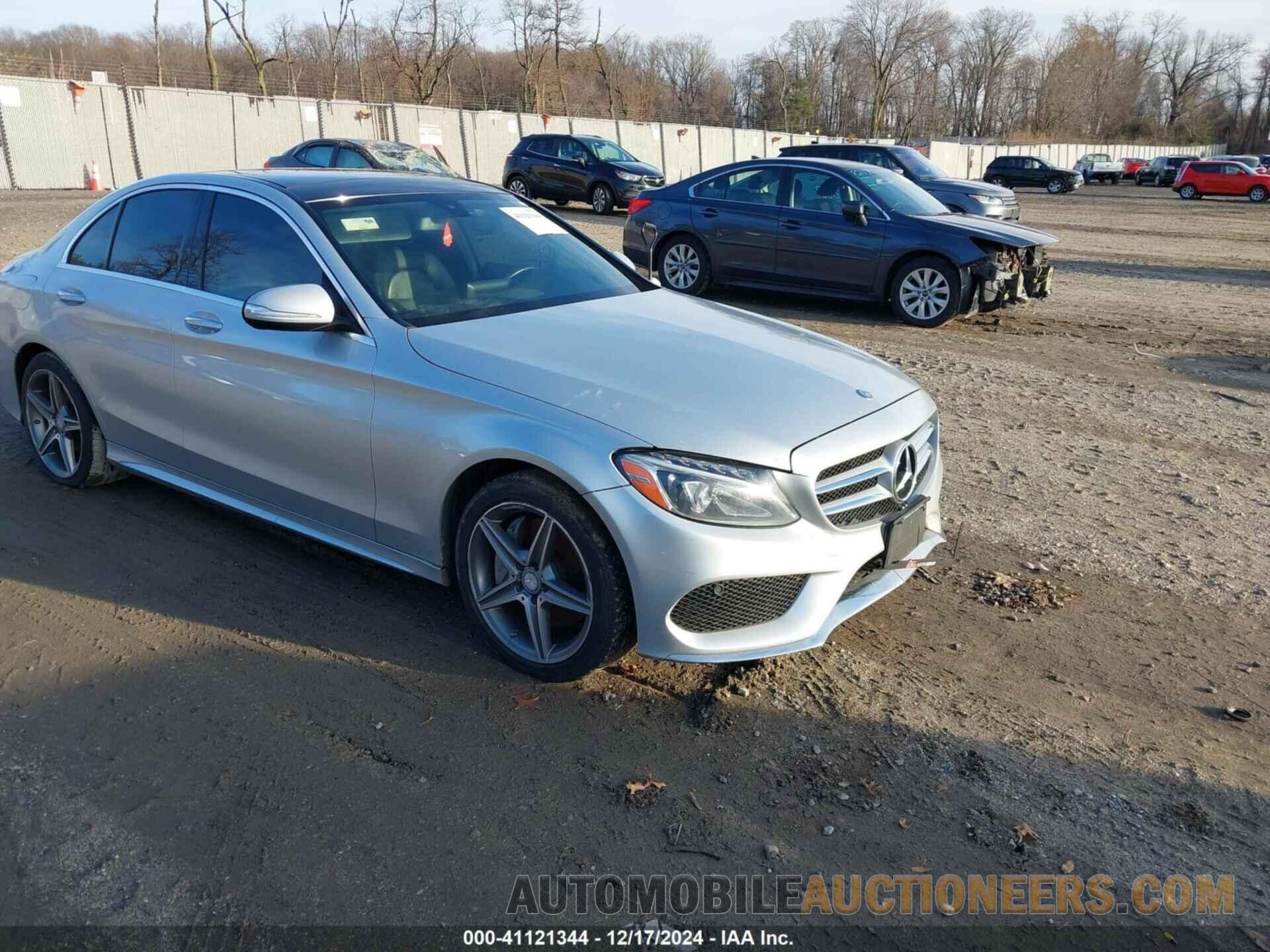 55SWF4KB9FU022733 MERCEDES-BENZ C 300 2015