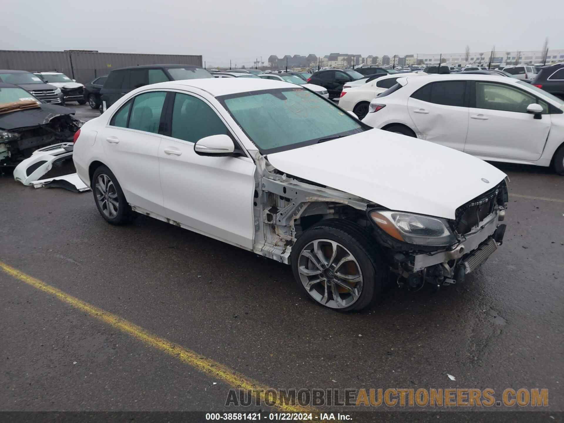 55SWF4KB9FU022862 MERCEDES-BENZ C 300 2015