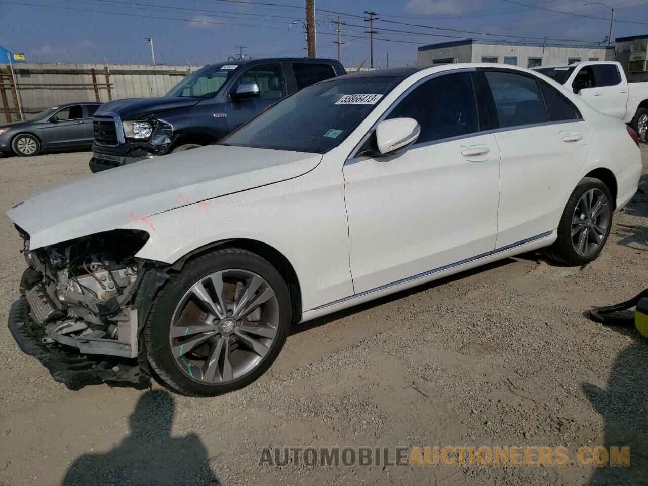 55SWF4KB9FU022988 MERCEDES-BENZ C-CLASS 2015