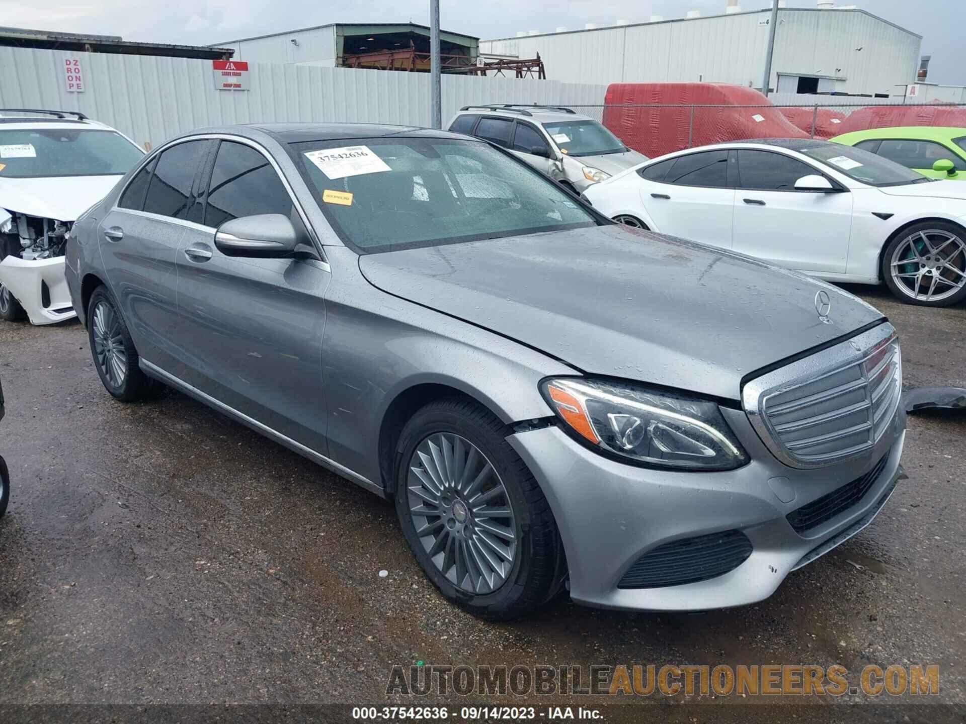 55SWF4KB9FU023669 MERCEDES-BENZ C-CLASS 2015