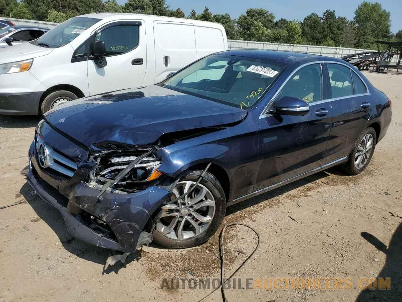 55SWF4KB9FU026247 MERCEDES-BENZ C-CLASS 2015