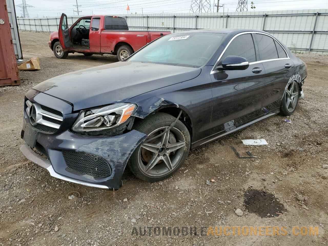 55SWF4KB9FU026846 MERCEDES-BENZ C-CLASS 2015