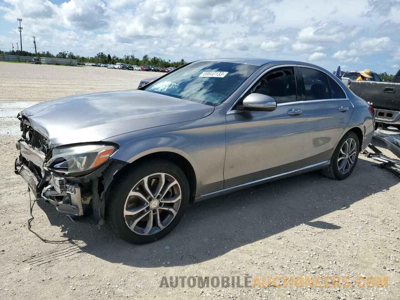 55SWF4KB9FU027205 MERCEDES-BENZ C-CLASS 2015