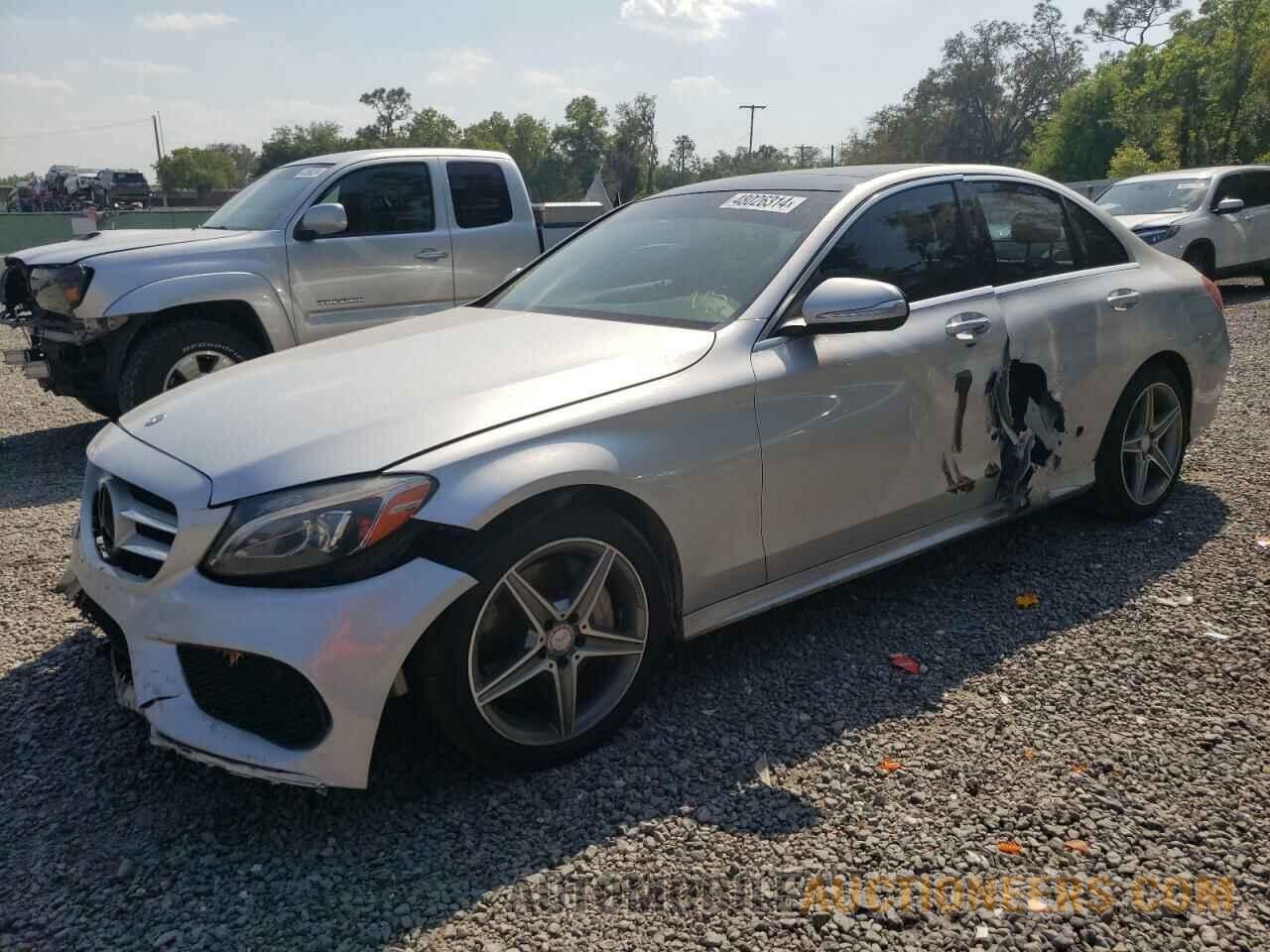 55SWF4KB9FU028323 MERCEDES-BENZ C-CLASS 2015