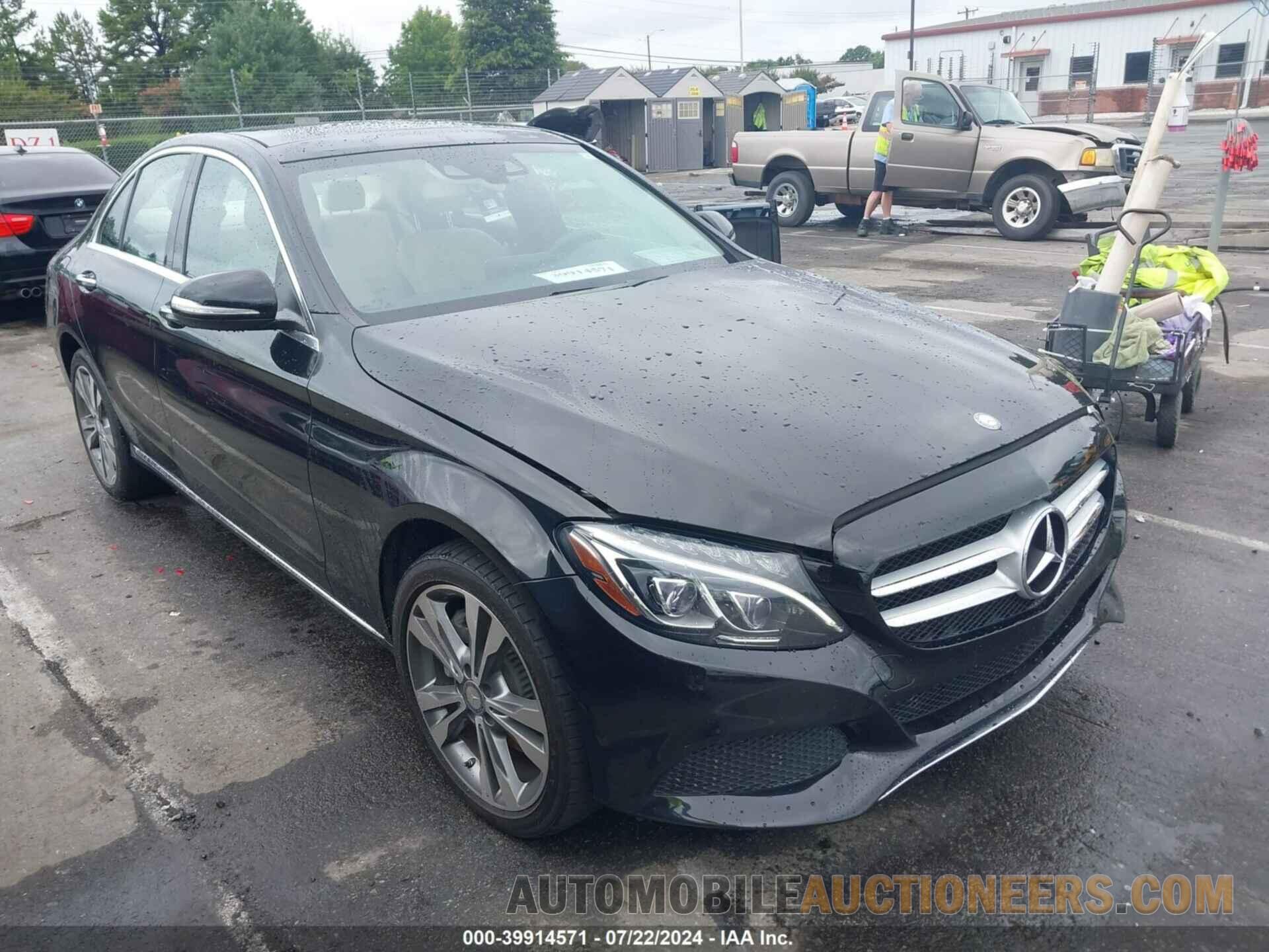 55SWF4KB9FU030329 MERCEDES-BENZ C 300 2015